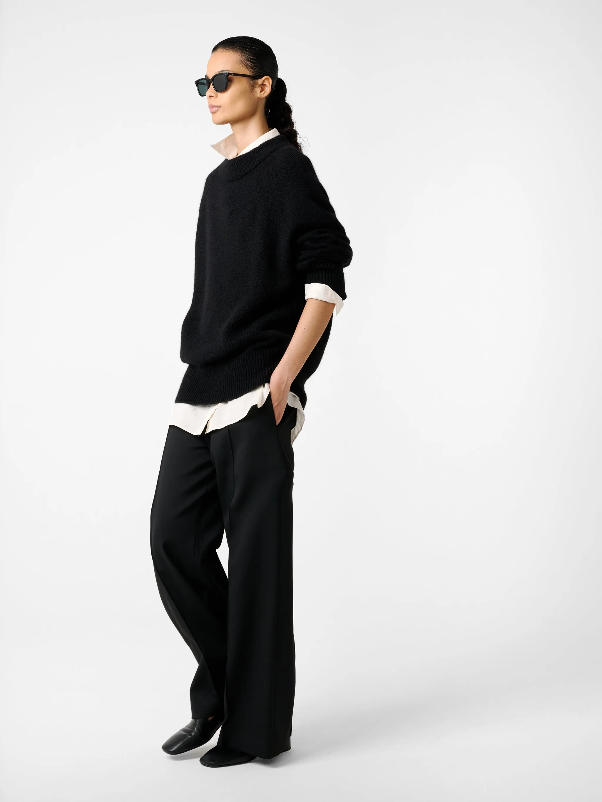 Persephone Knit in Black sold by Studio Nicholson product image thumbnail 5