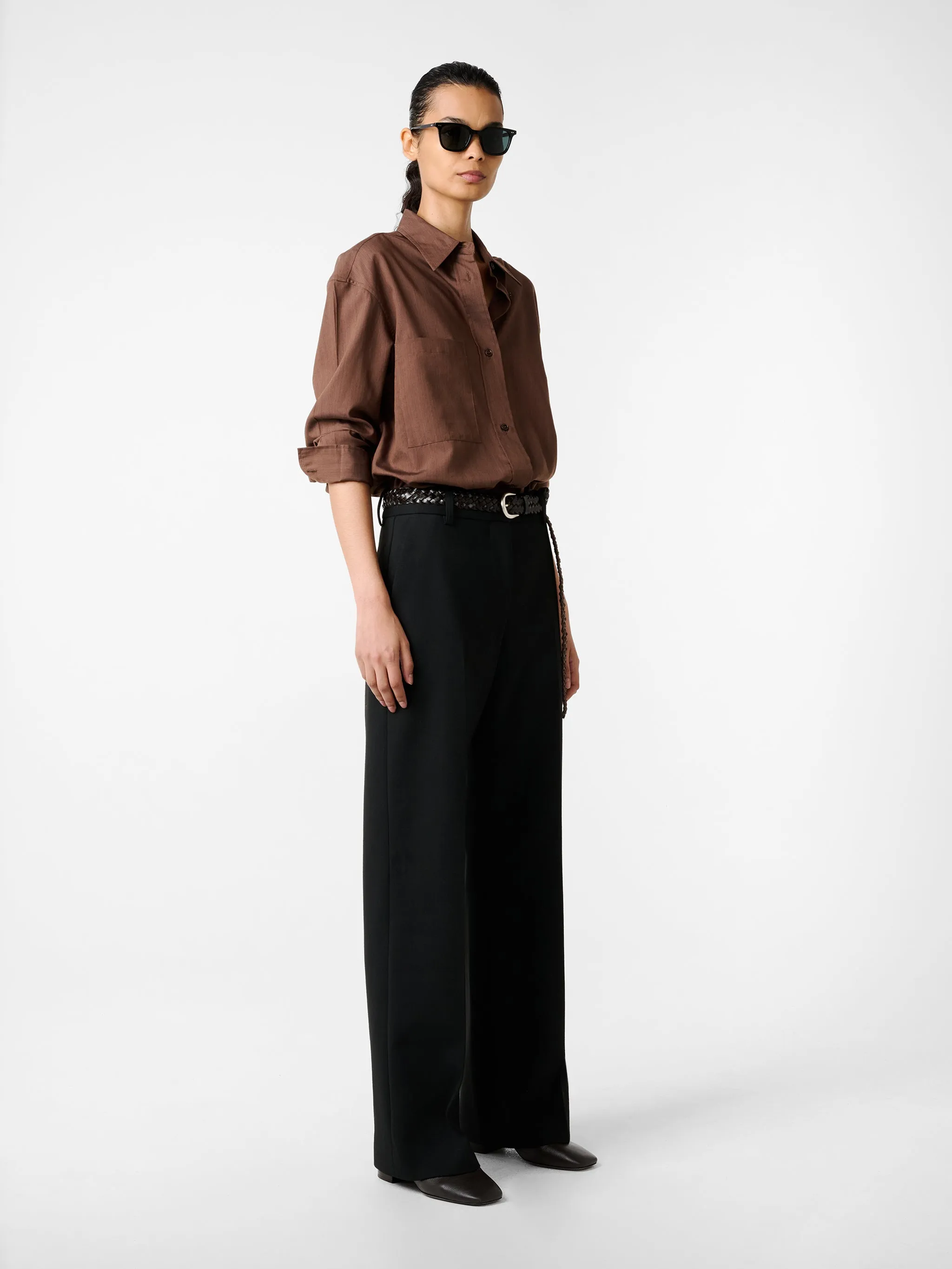 Holm Pant in Black sold by Studio Nicholson product image thumbnail 3