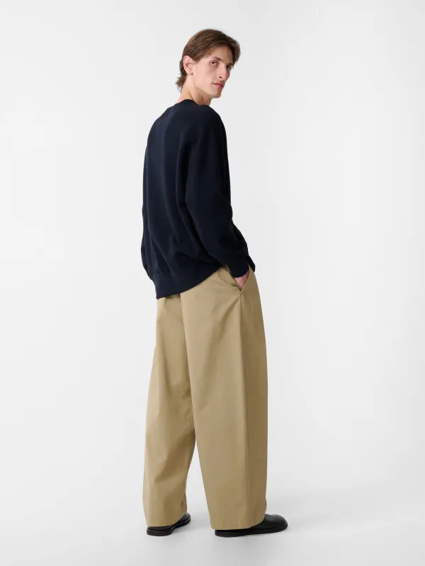 SN X BEAMS Plus Alvy Pant in Tan sold by Studio Nicholson