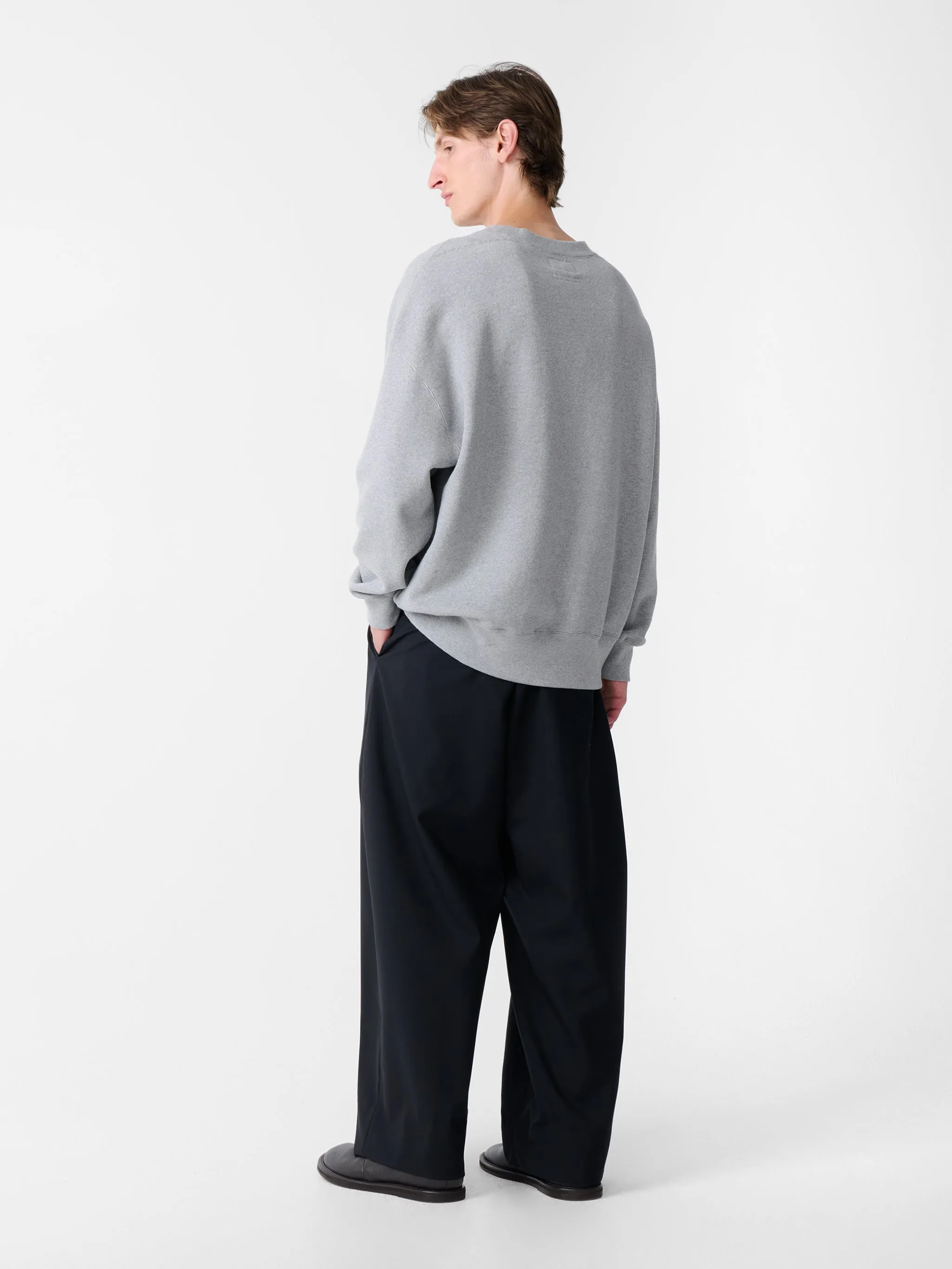 SN X BEAMS Plus Golightly Jersey in Grey Marl sold by Studio Nicholson product image thumbnail 4