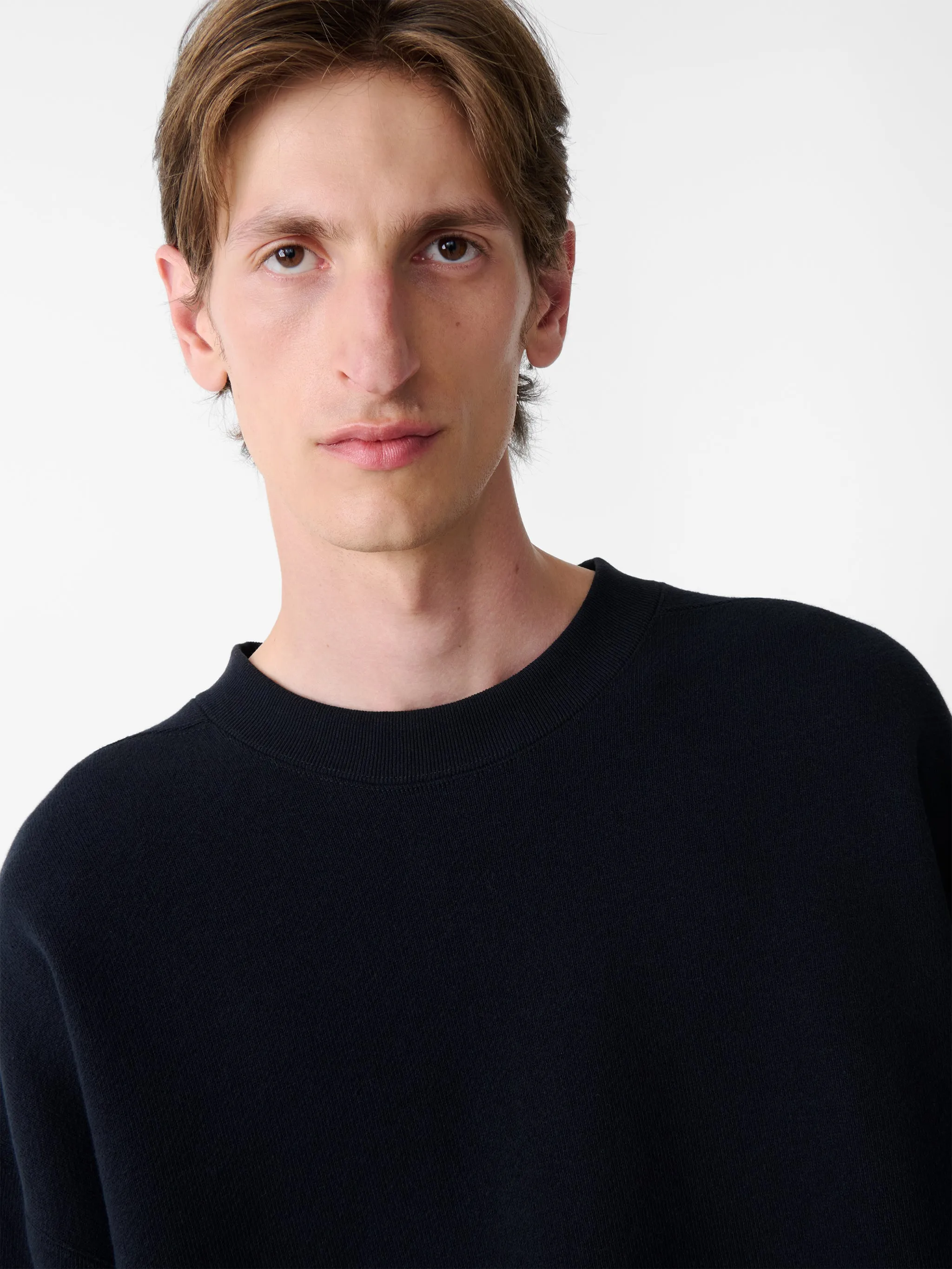 SN X BEAMS Plus Golightly Jersey in Darkest Navy sold by Studio Nicholson product image thumbnail 3