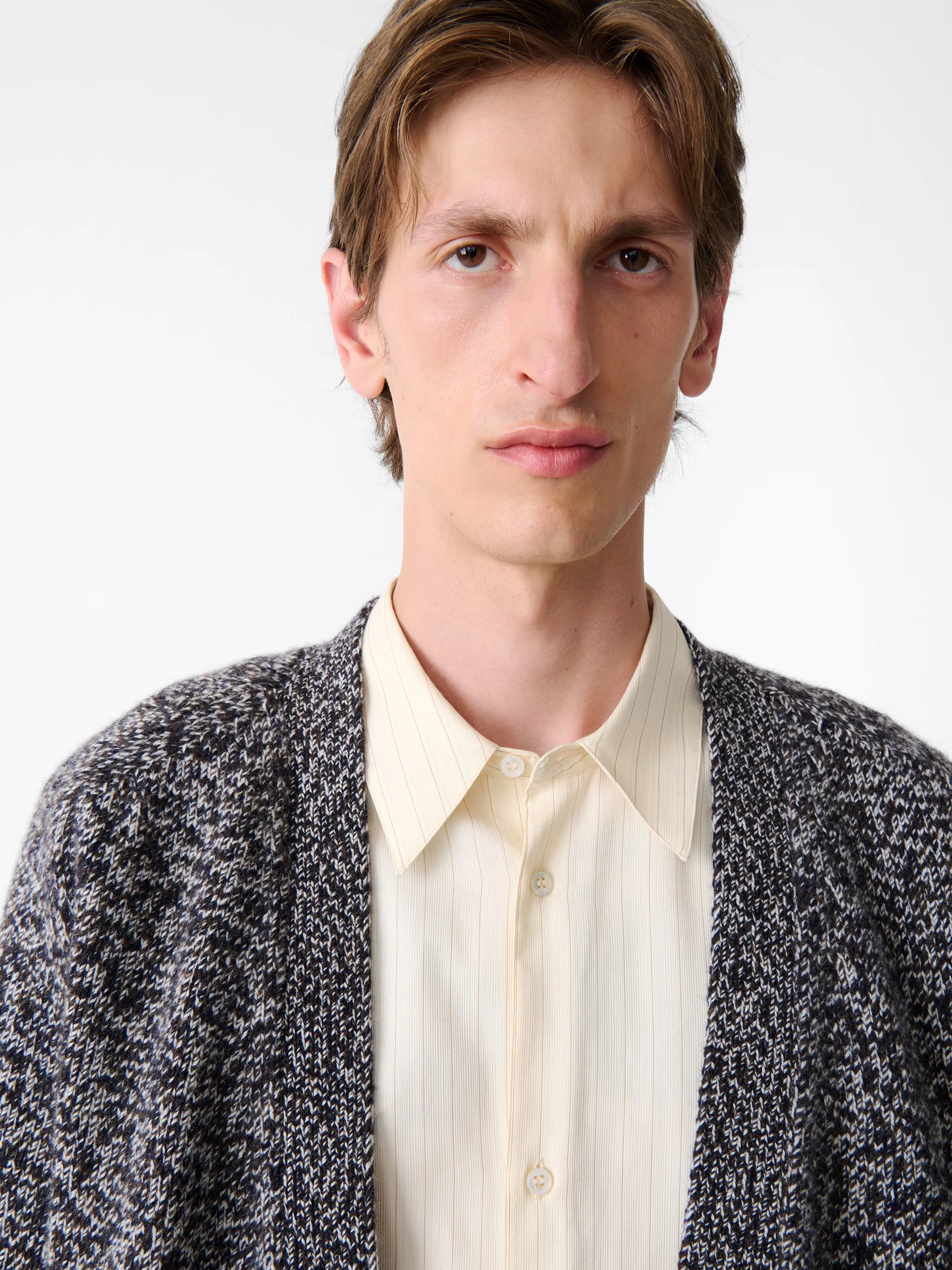 Sen Knit in Navy Mouline sold by Studio Nicholson product image thumbnail 5