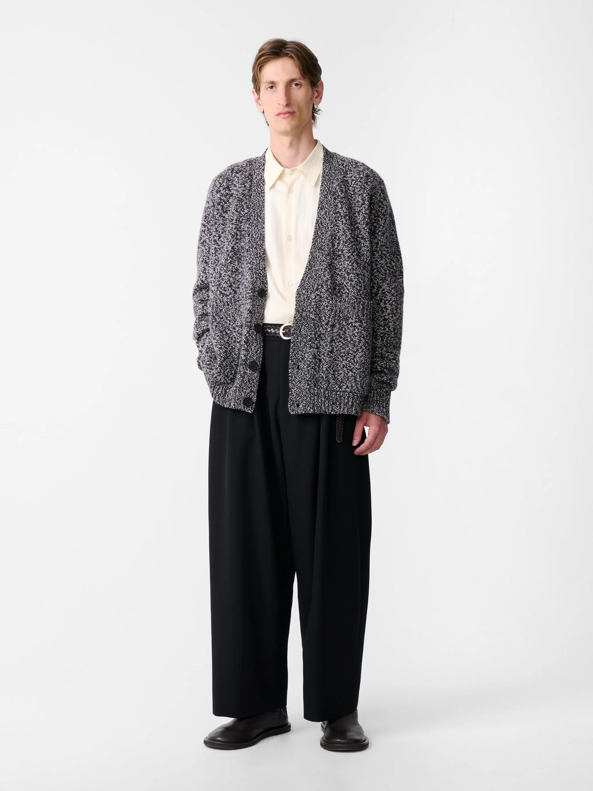 Sen Knit in Navy Mouline sold by Studio Nicholson product image thumbnail 2