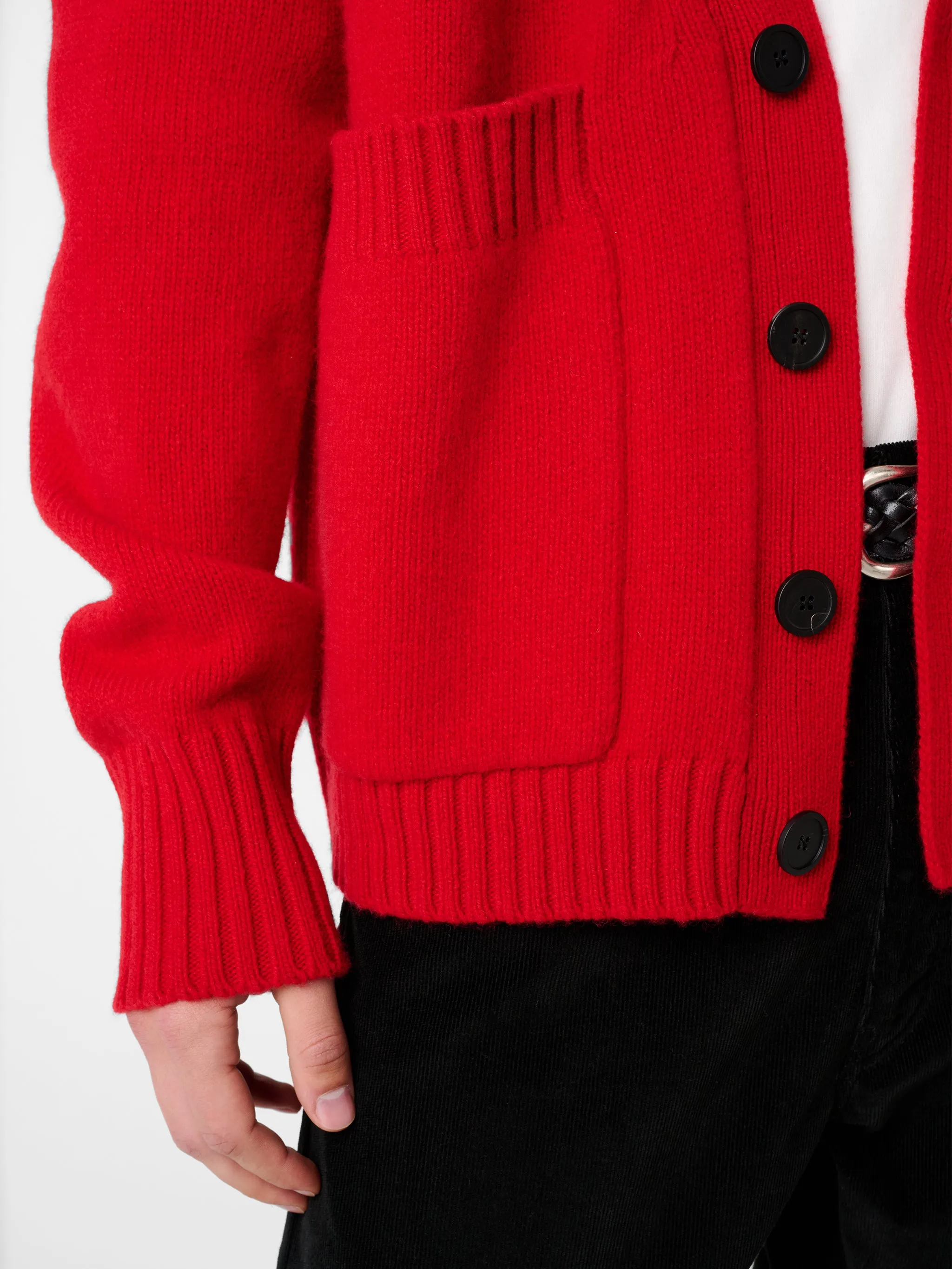 Sen Knit in Red sold by Studio Nicholson product image thumbnail 5