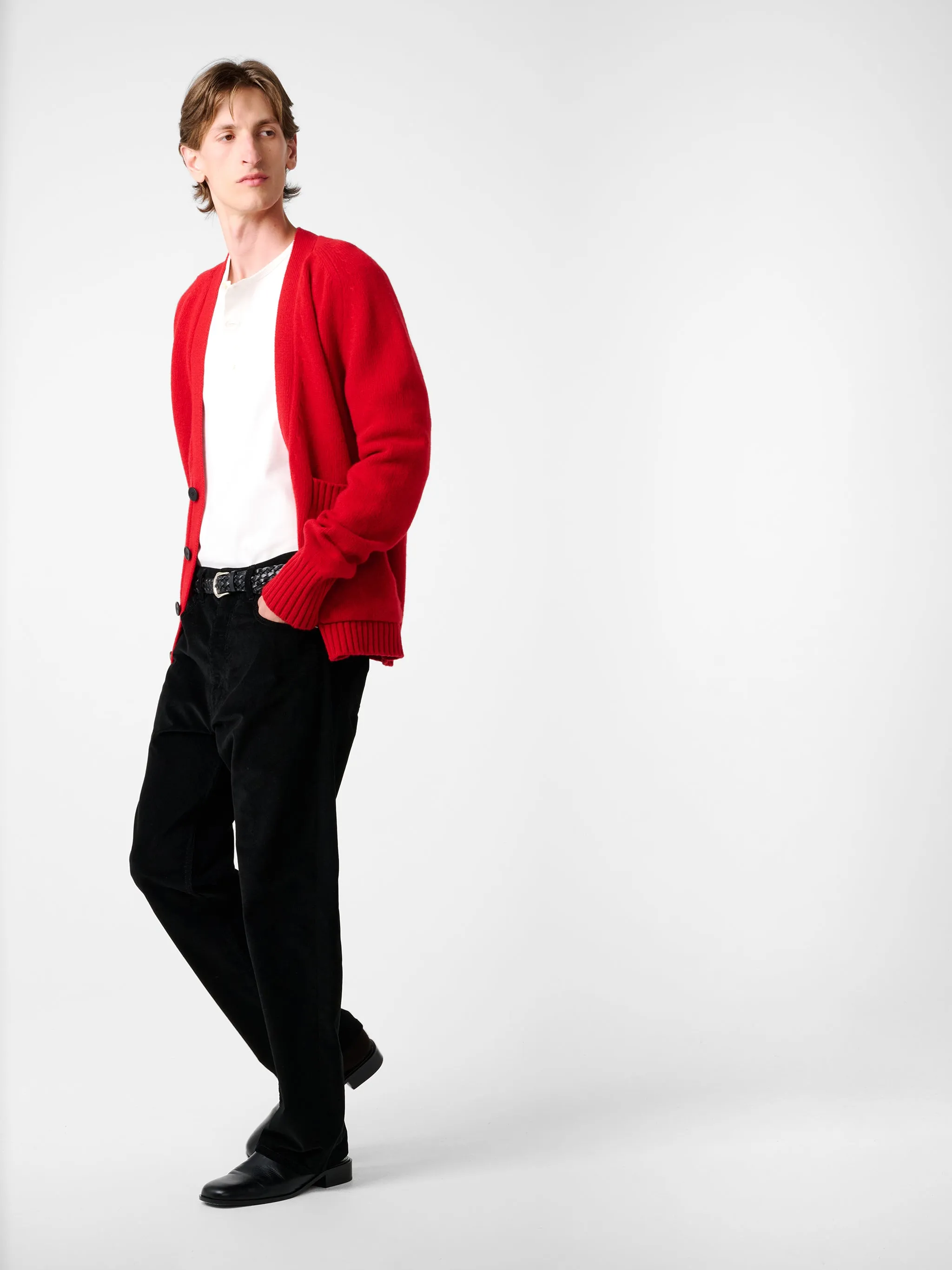 Sen Knit in Red sold by Studio Nicholson