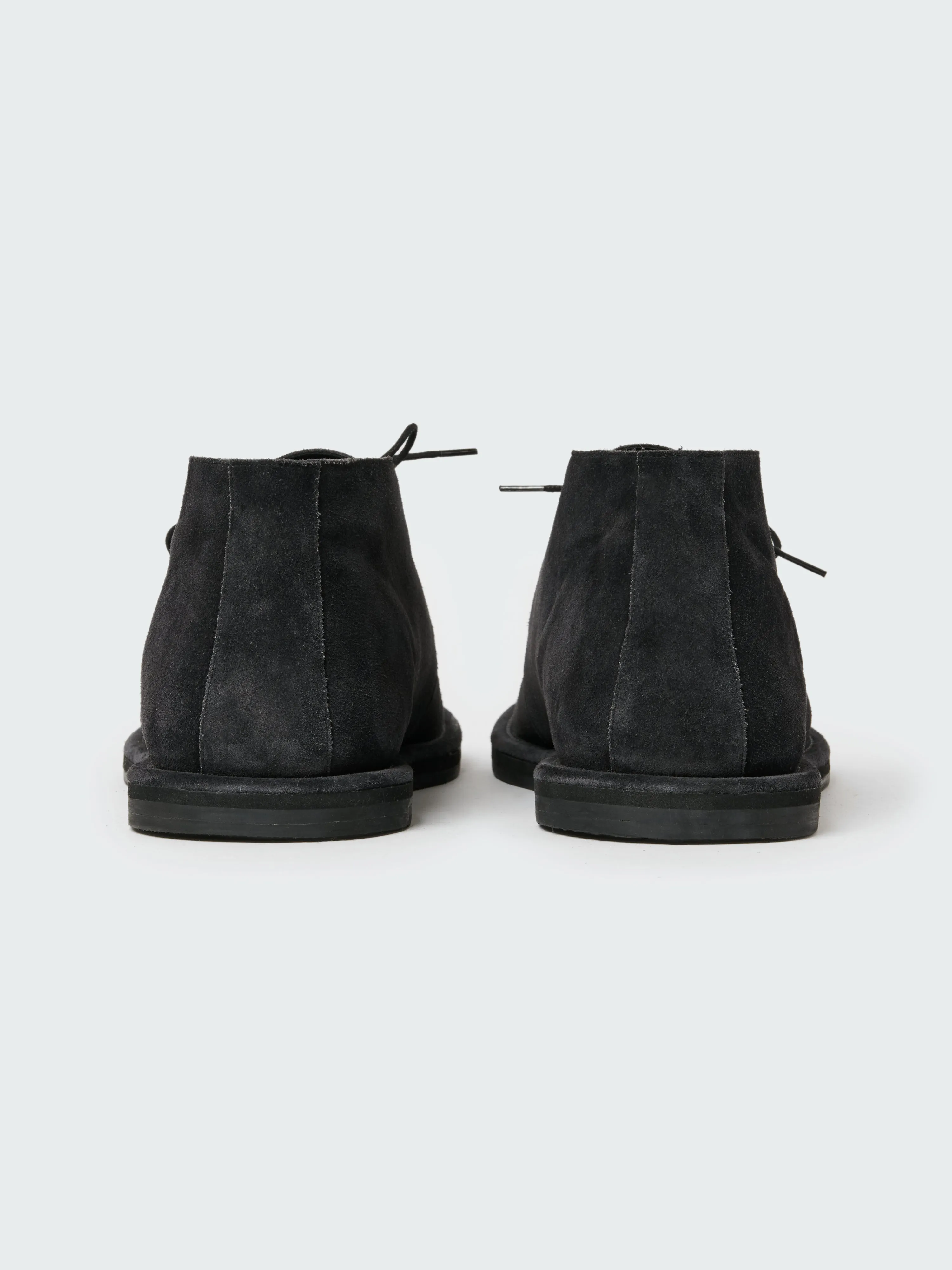 Women's Woodrow Suede Shoe in Offblack sold by Studio Nicholson product image thumbnail 4