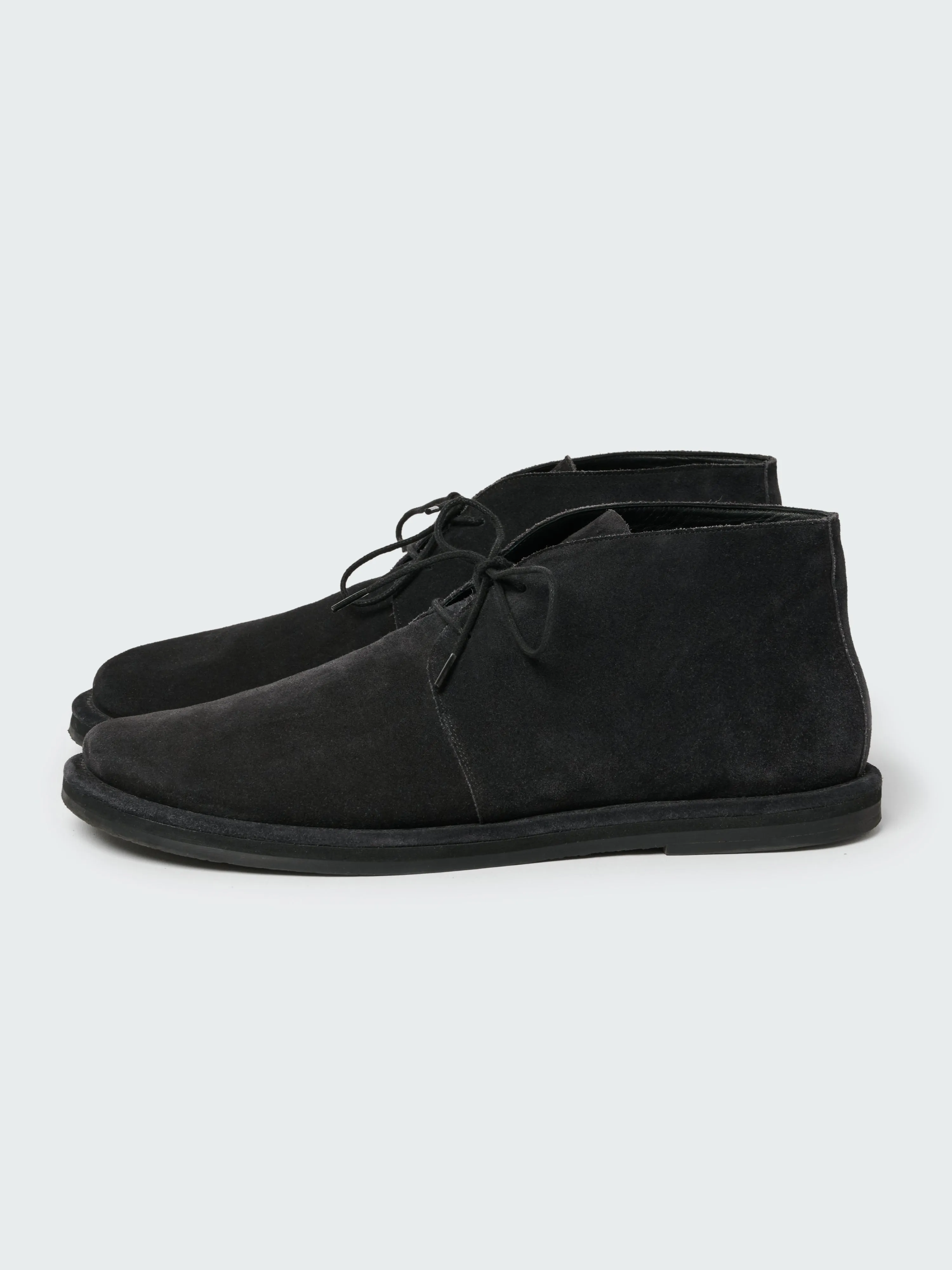 Women's Woodrow Suede Shoe in Offblack sold by Studio Nicholson product image thumbnail 2
