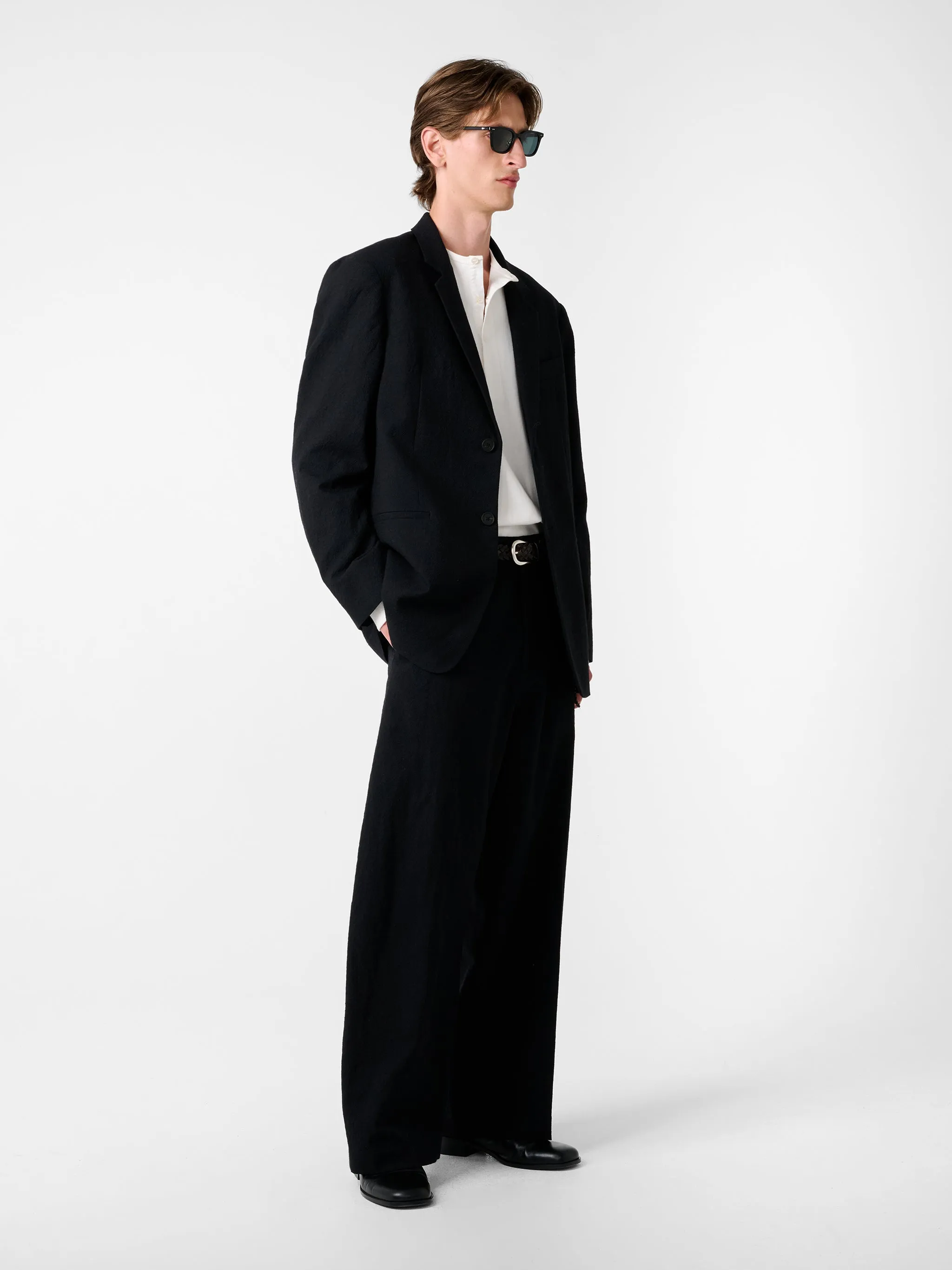 Roversi Jacket in Black sold by Studio Nicholson product image thumbnail 2