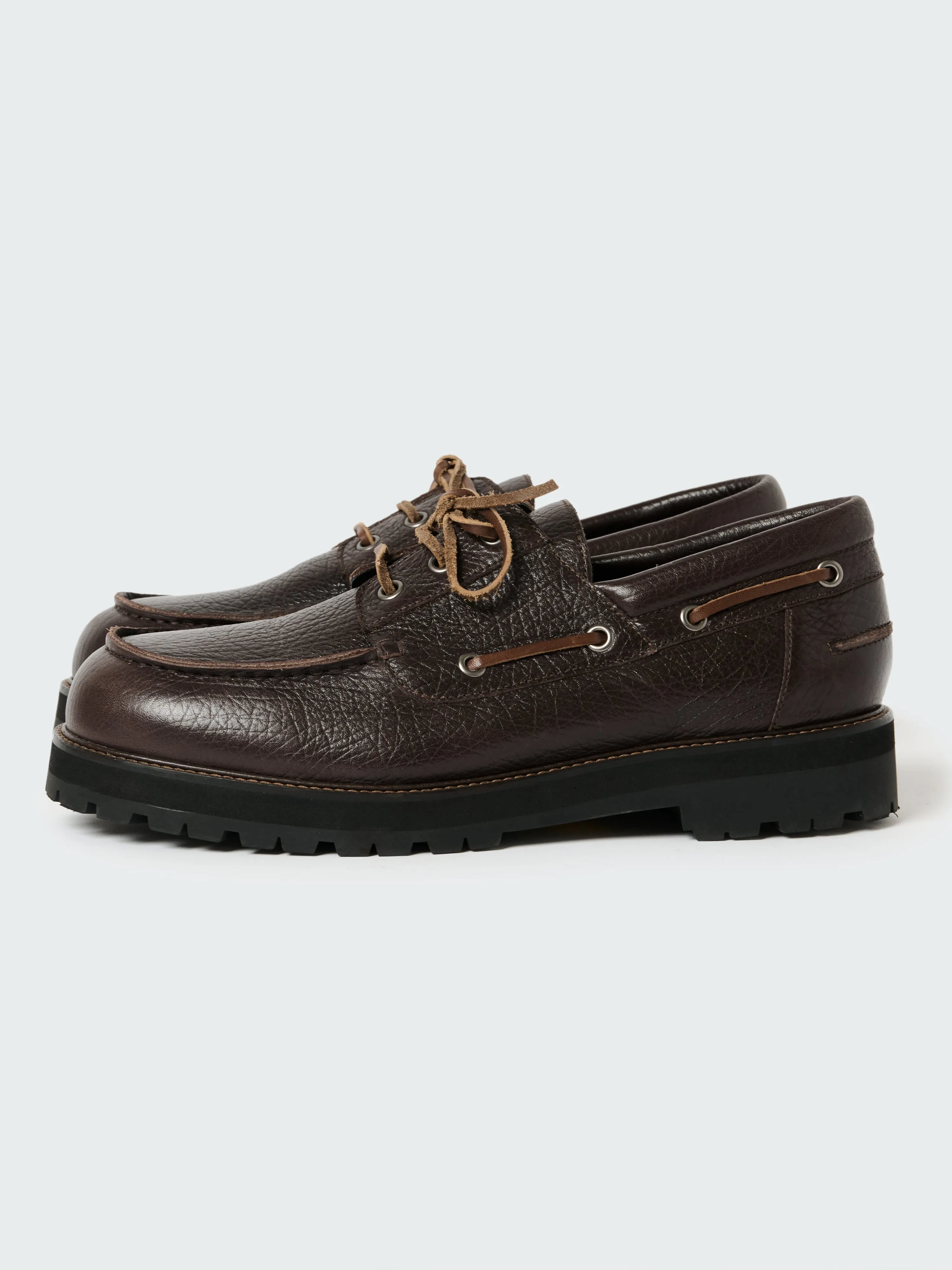 Guston Leather Shoe in Conker sold by Studio Nicholson product image thumbnail 3
