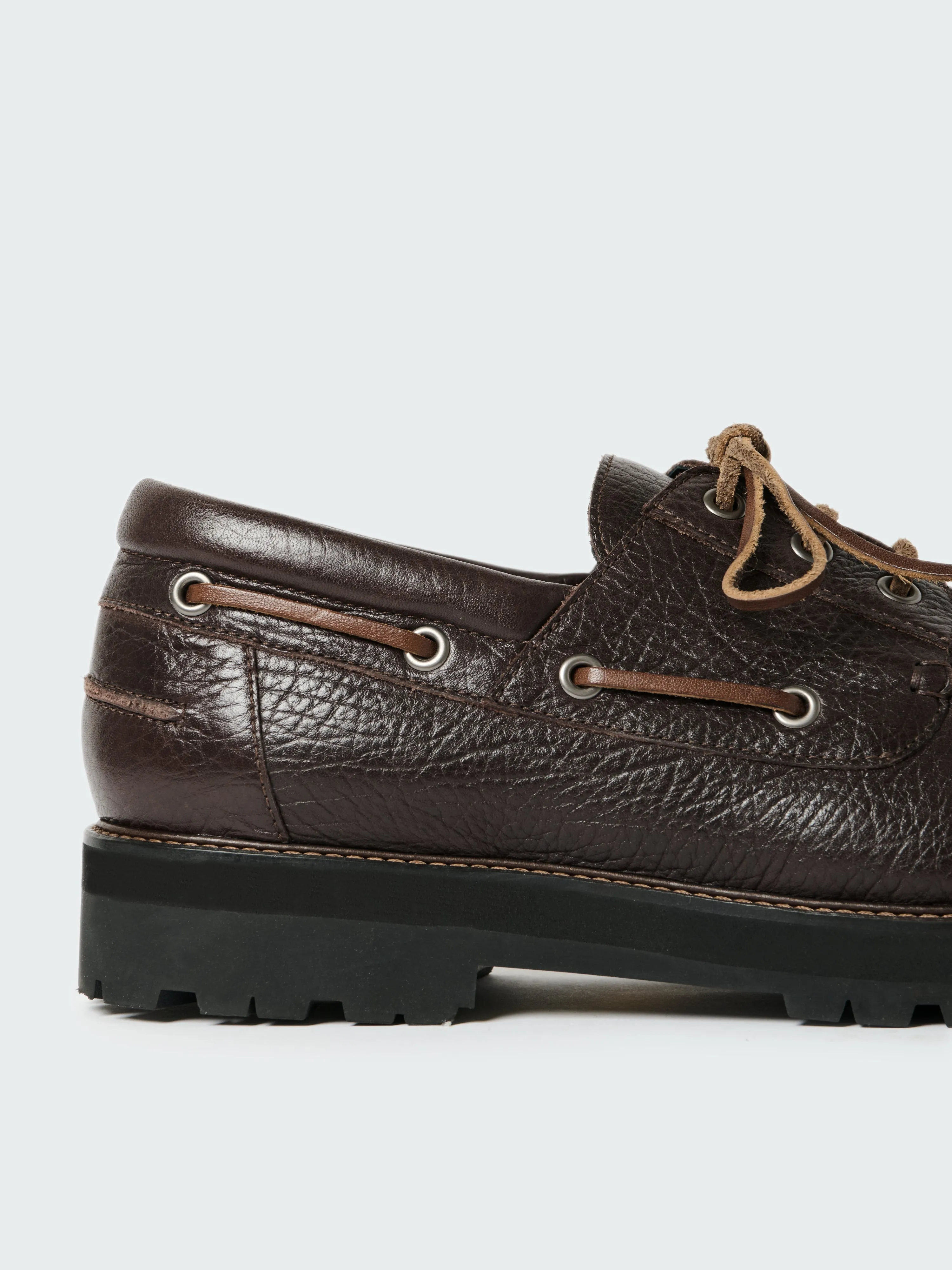 Guston Leather Shoe in Conker sold by Studio Nicholson product image thumbnail 5