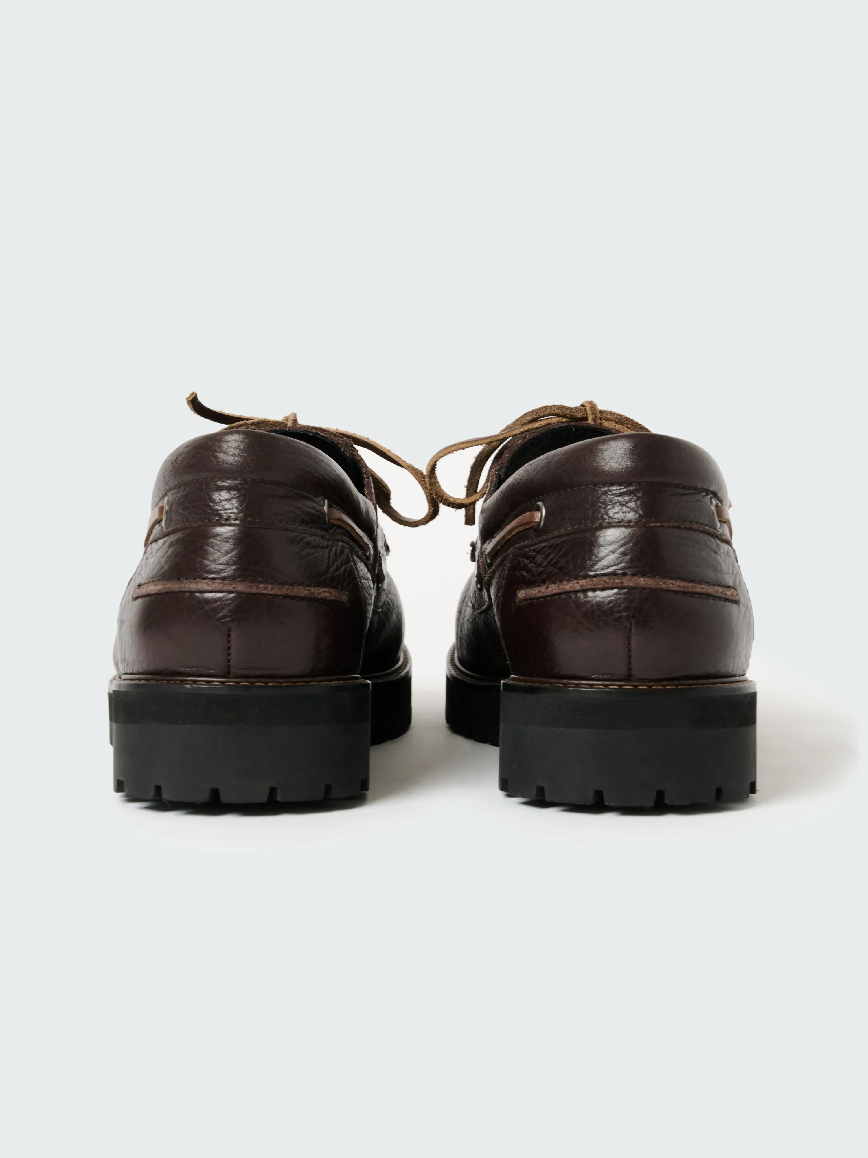 Guston Leather Shoe in Conker sold by Studio Nicholson product image thumbnail 4