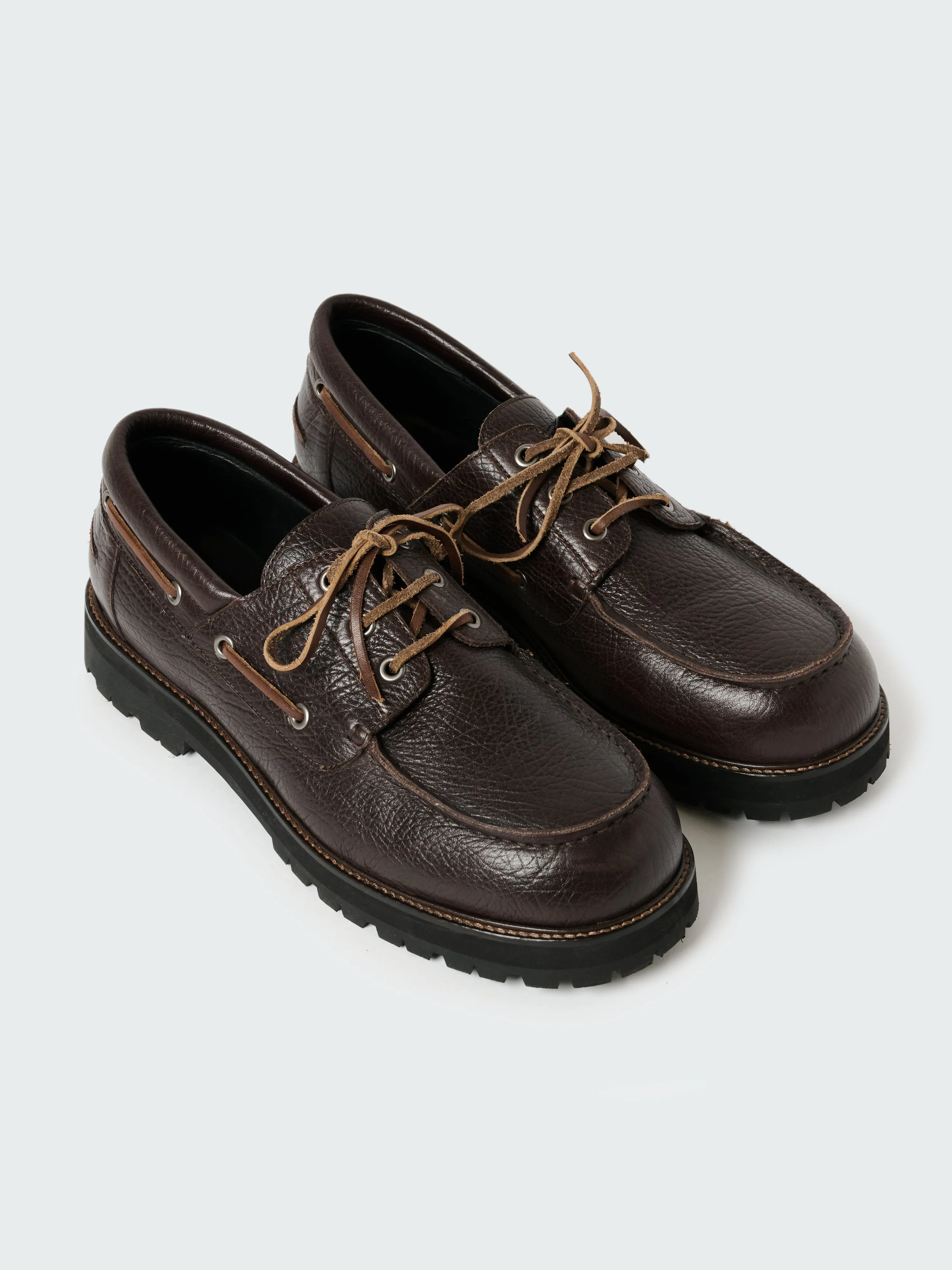 Guston Leather Shoe in Conker sold by Studio Nicholson product image thumbnail 2