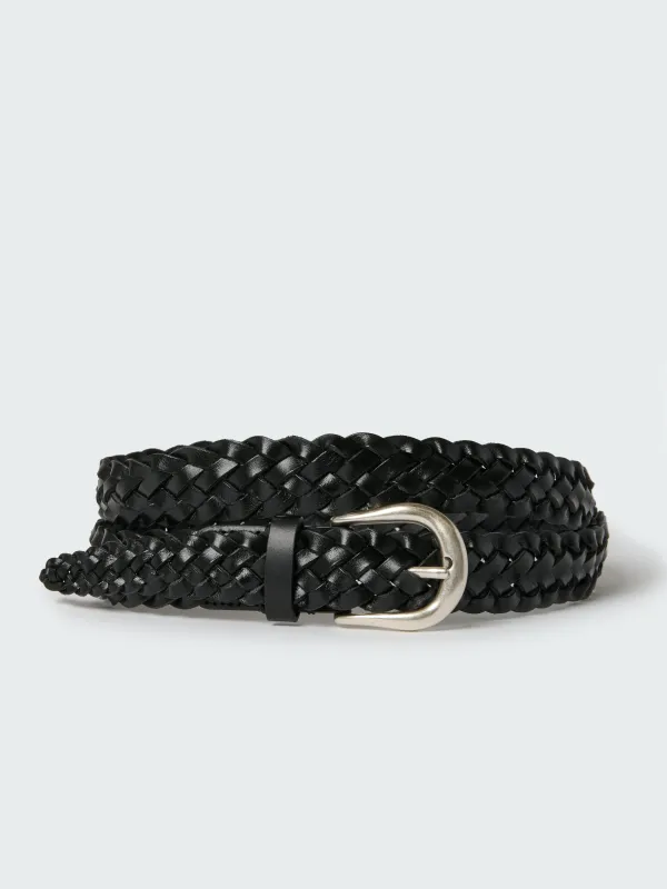Plaited Belt in Black sold by Studio Nicholson