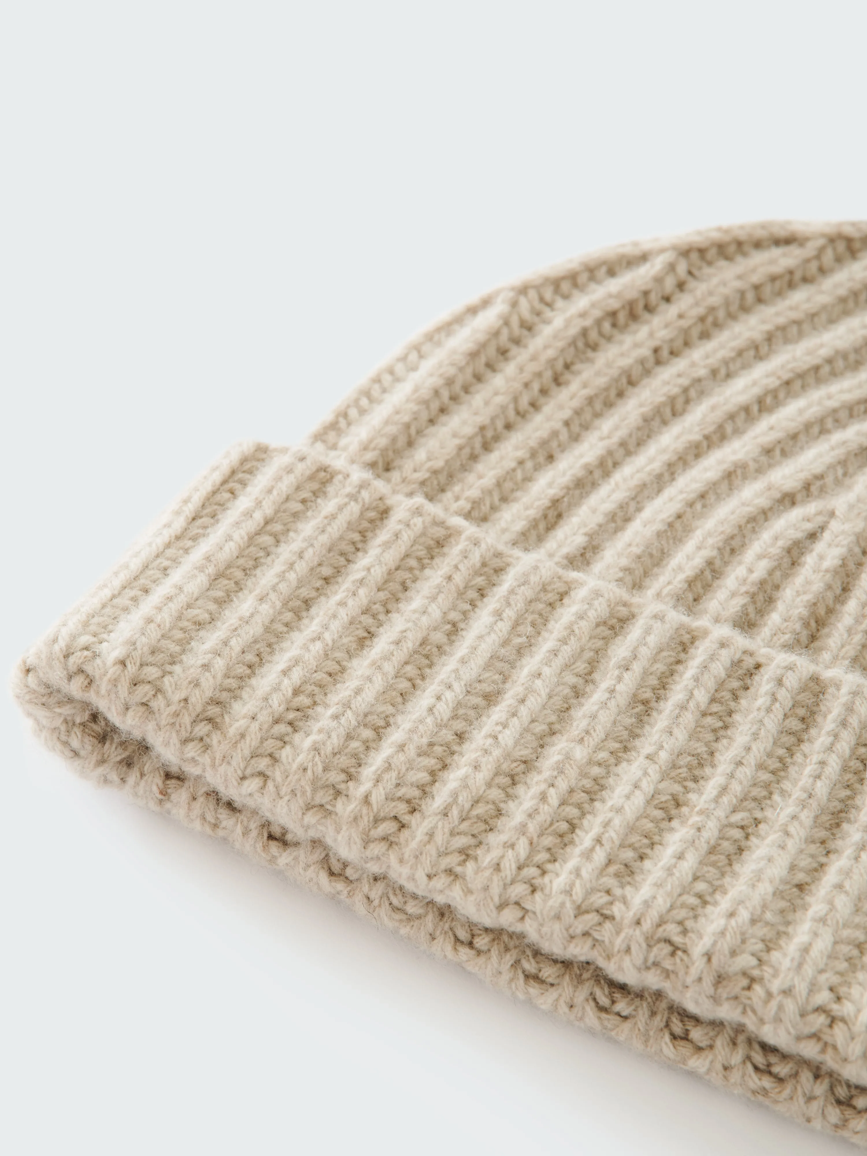 Berwick Beanie in Oatmeal sold by Studio Nicholson product image thumbnail 4