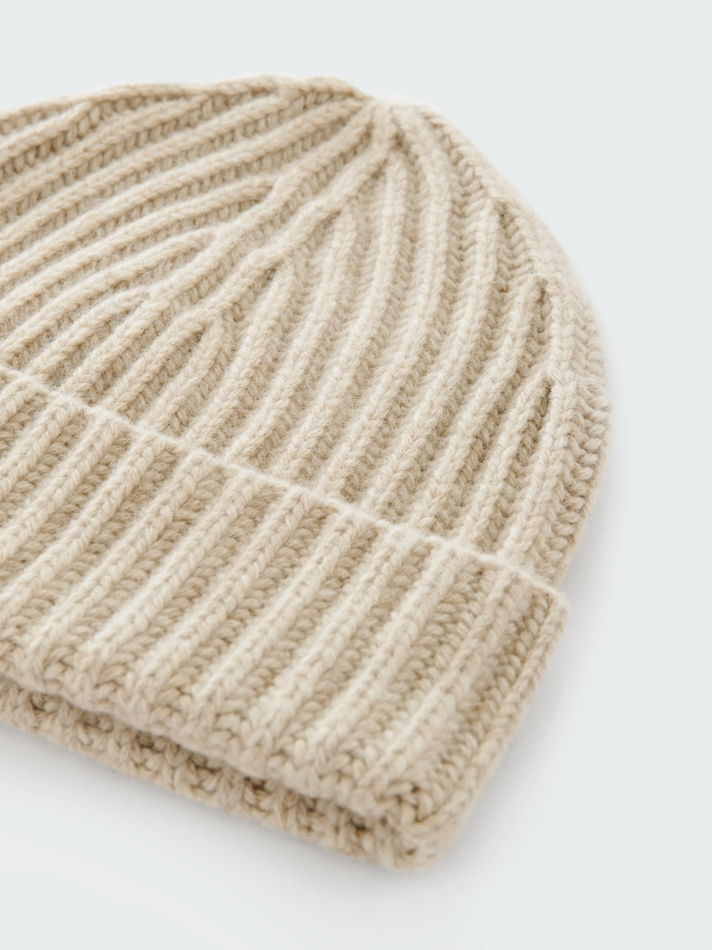 Berwick Beanie in Oatmeal sold by Studio Nicholson product image thumbnail 5