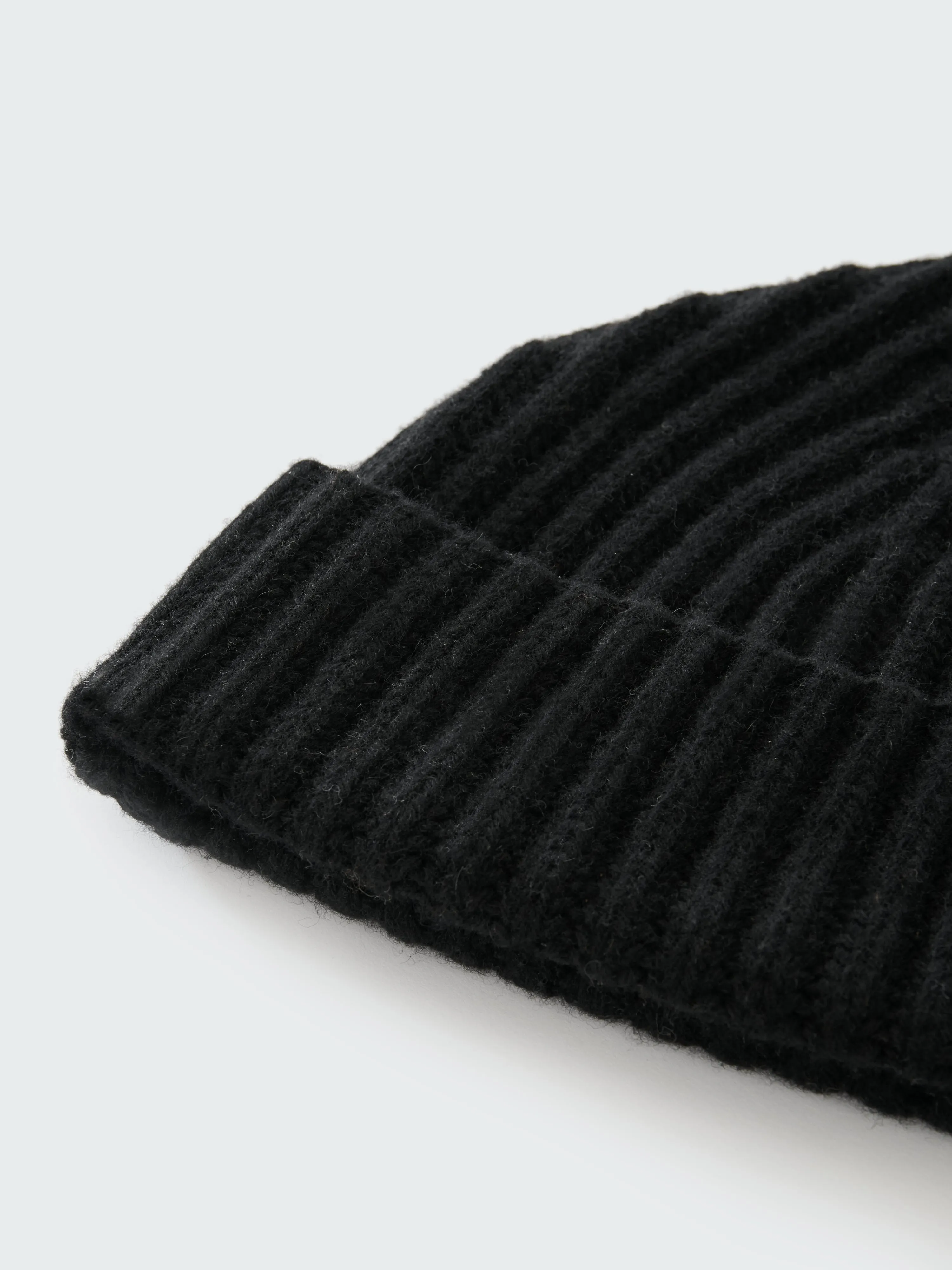 Berwick Beanie in Black sold by Studio Nicholson product image thumbnail 4
