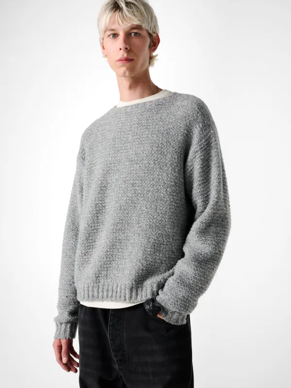 Camden Knit in Grey Marl made by Studio Nicholson