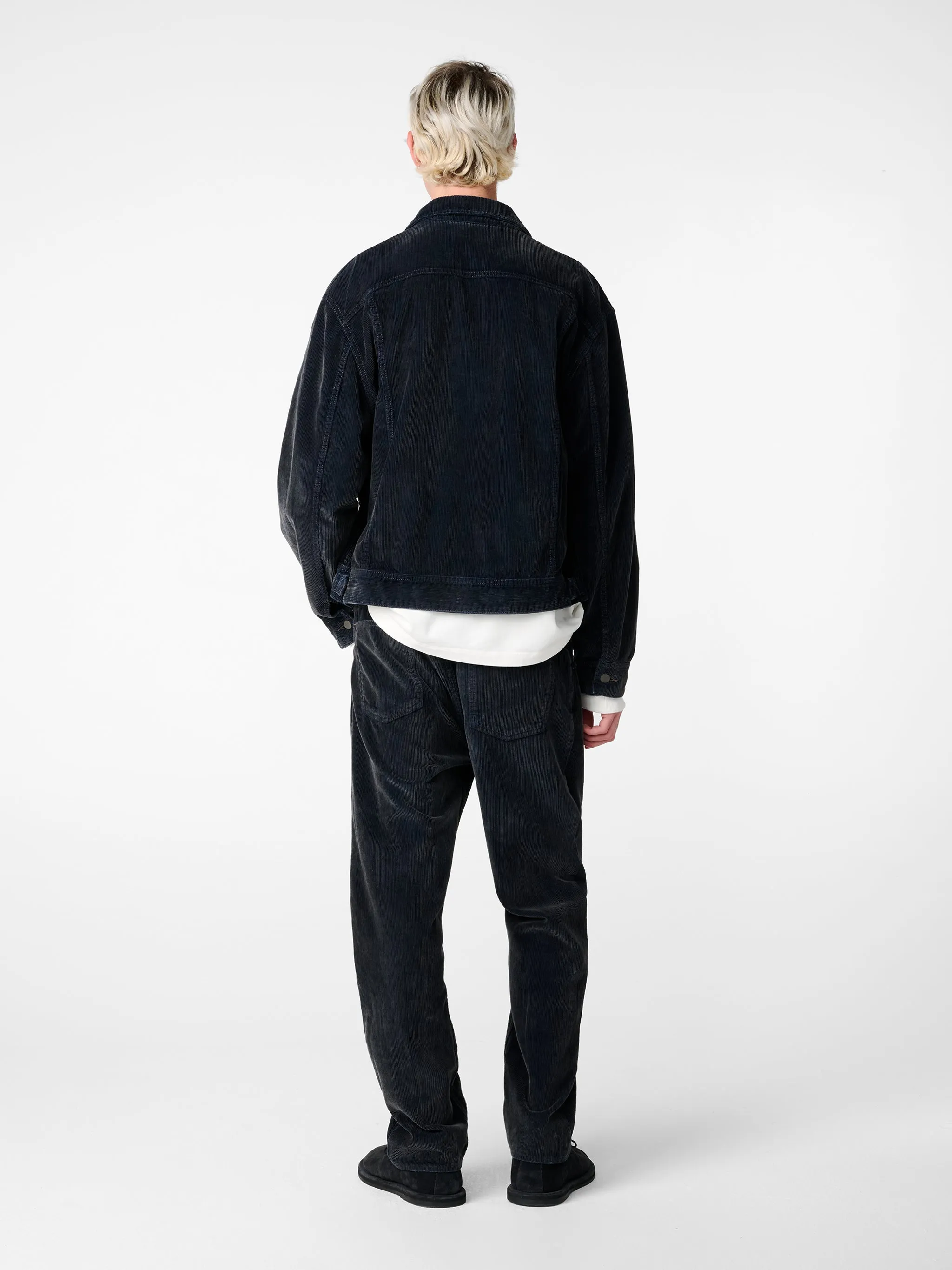 Derby Corduroy Jacket in Faded Blue sold by Studio Nicholson product image thumbnail 3