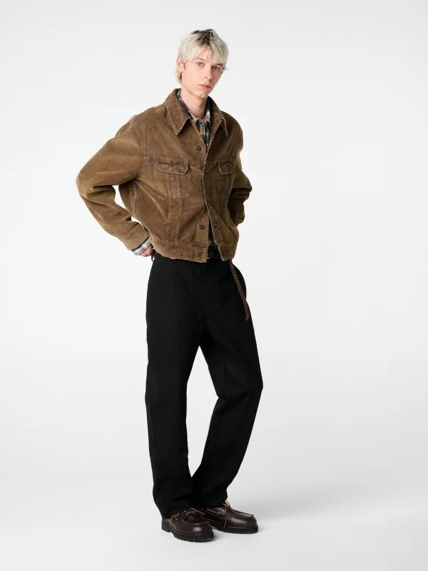 Denver Pant in Black made by Studio Nicholson