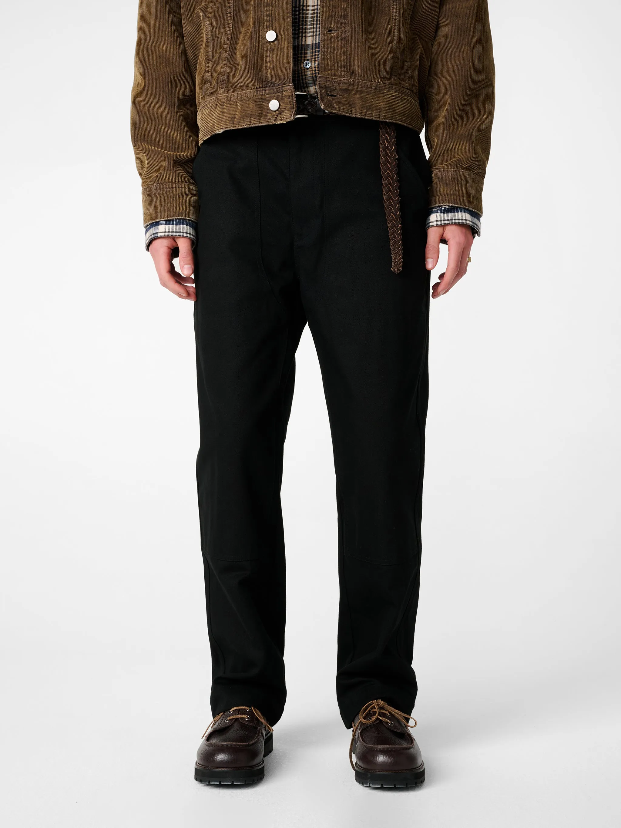 Denver Pant in Black sold by Studio Nicholson product image thumbnail 5