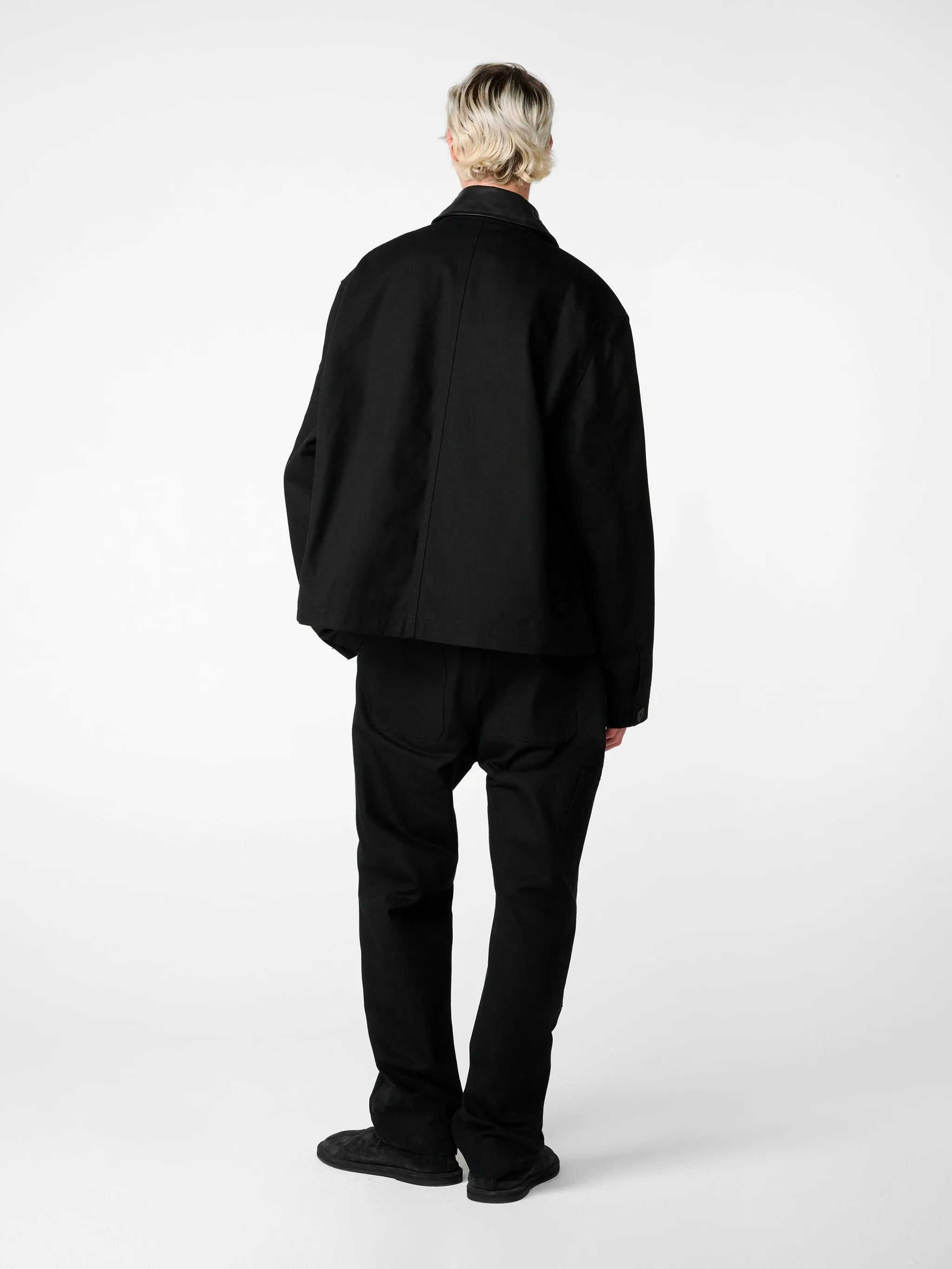 Dover Jacket in Black sold by Studio Nicholson product image thumbnail 3