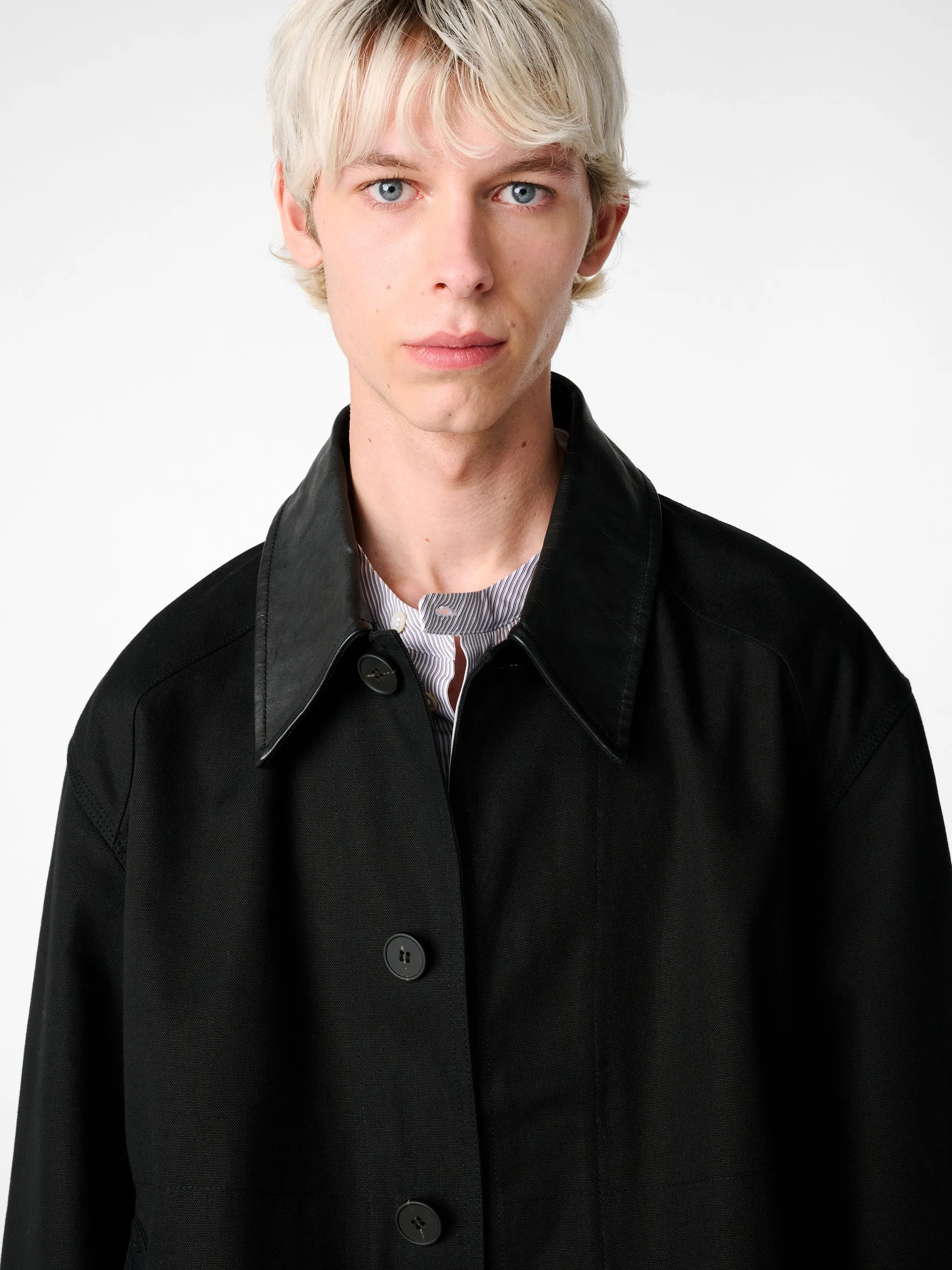 Dover Jacket in Black sold by Studio Nicholson product image thumbnail 4