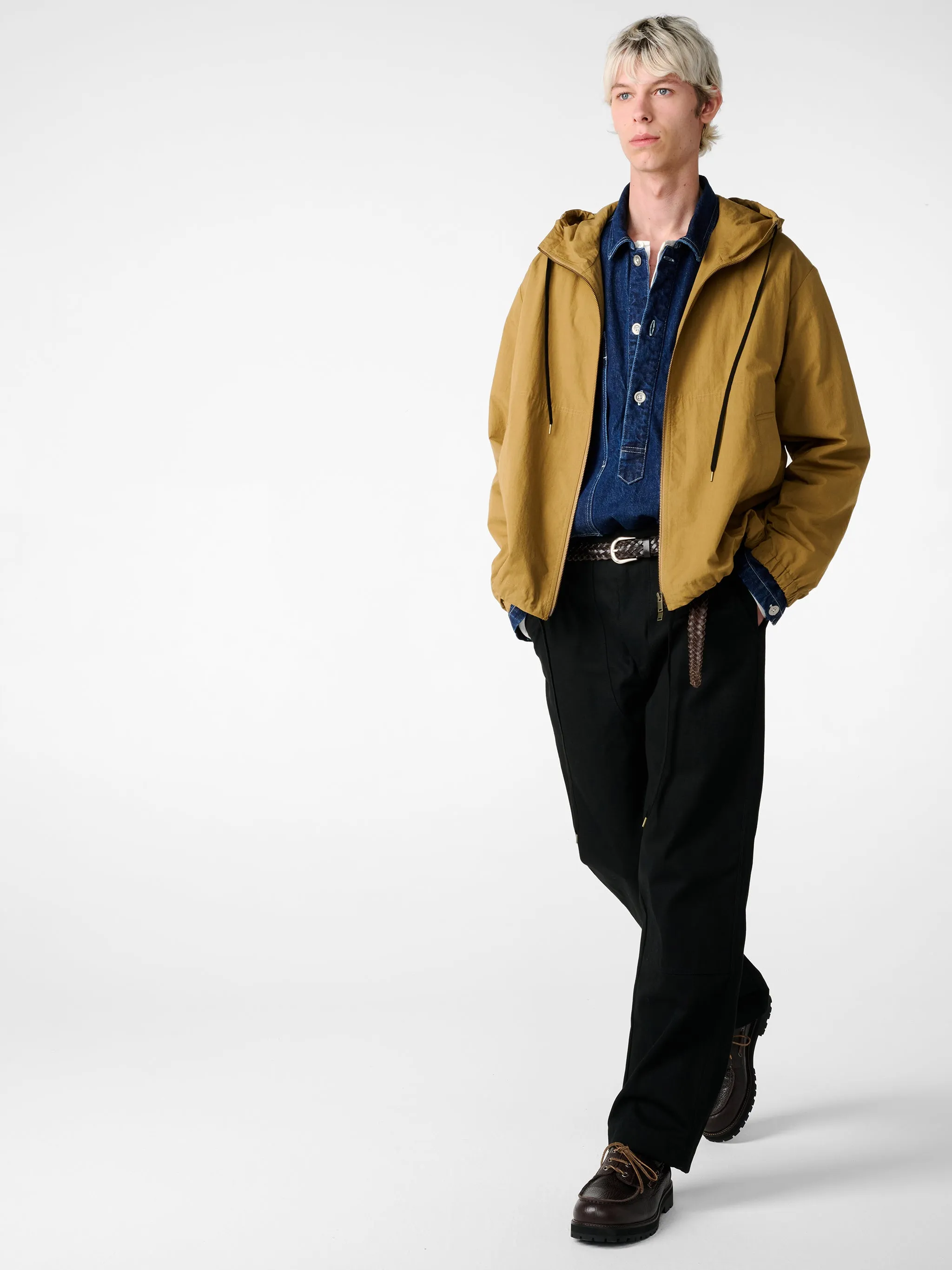 Avon Anorak in Tan sold by Studio Nicholson product image thumbnail 5