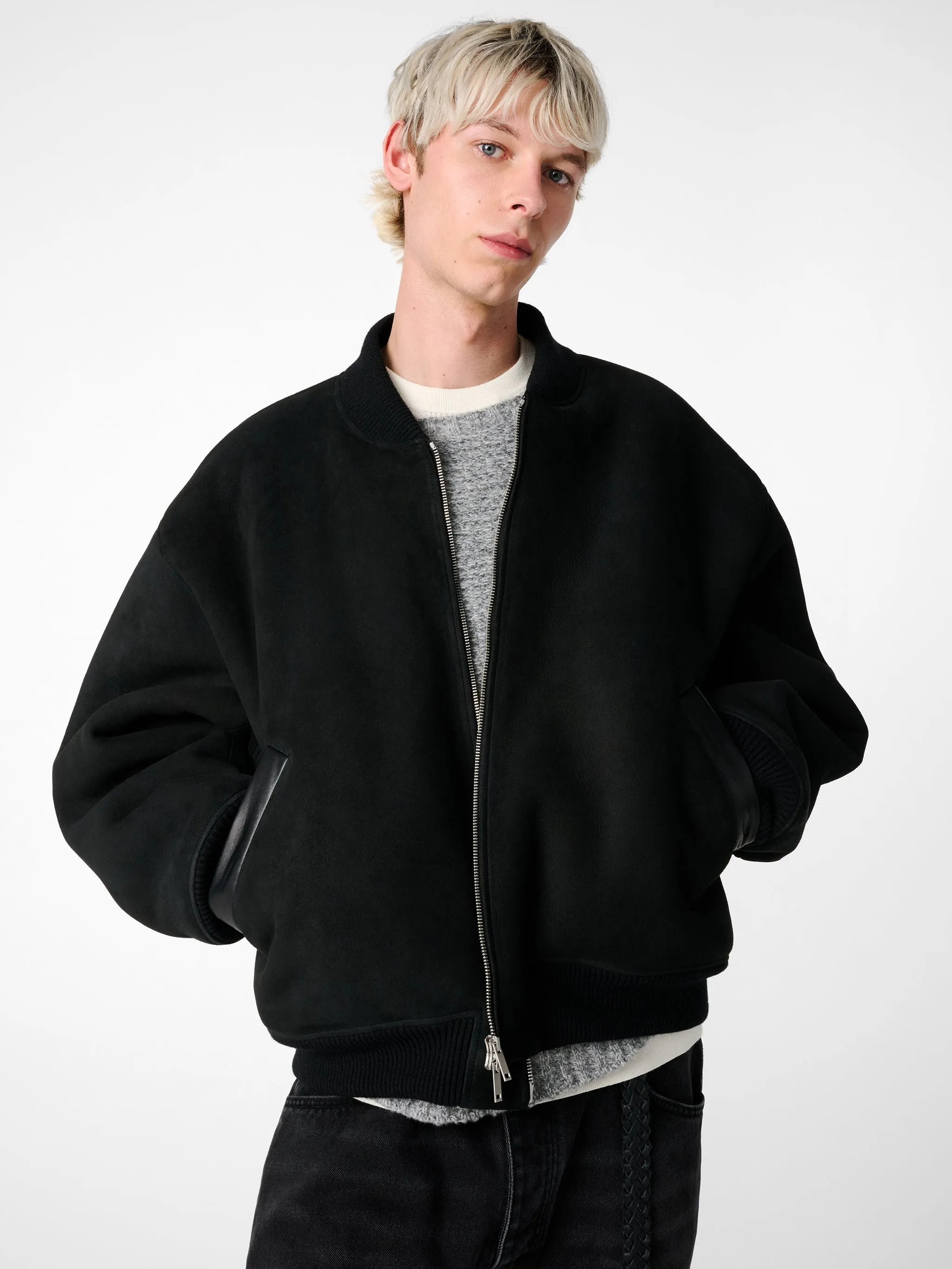 Berkeley Jacket in Black sold by Studio Nicholson product image thumbnail 5