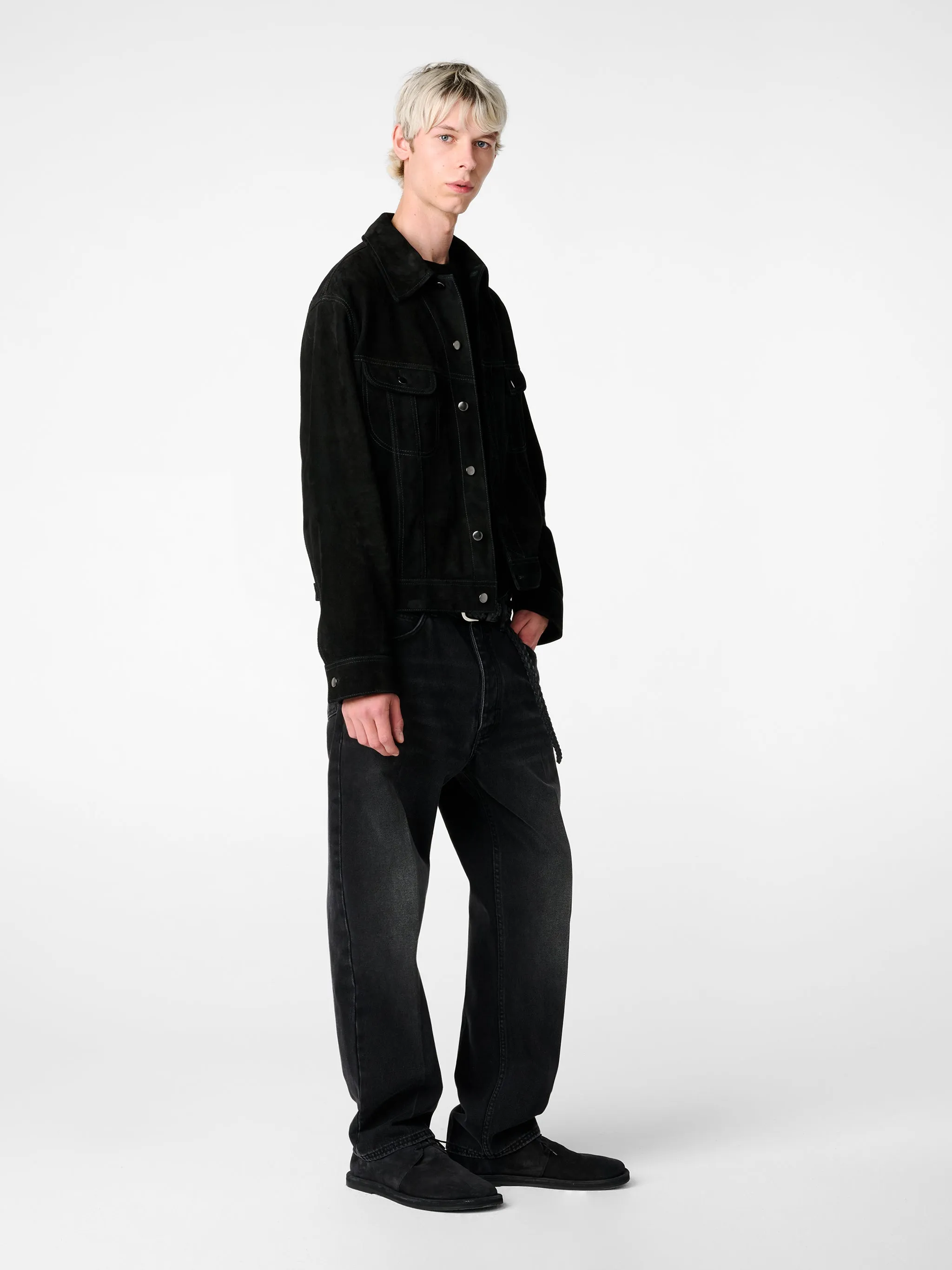 Boston Jacket in Black sold by Studio Nicholson product image thumbnail 2