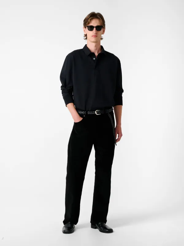 Alyk Jersey in Black sold by Studio Nicholson