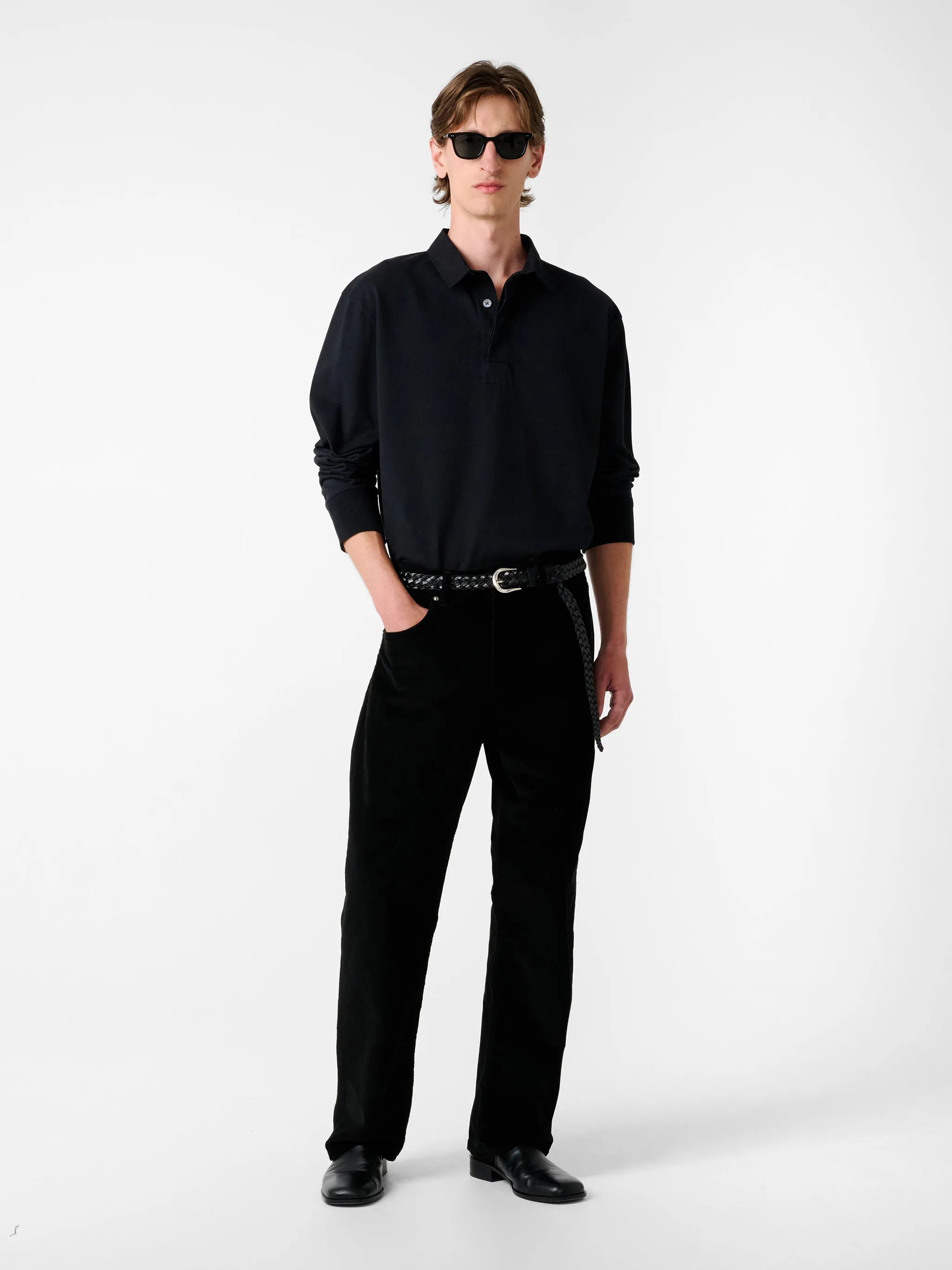 Alyk Jersey in Black sold by Studio Nicholson