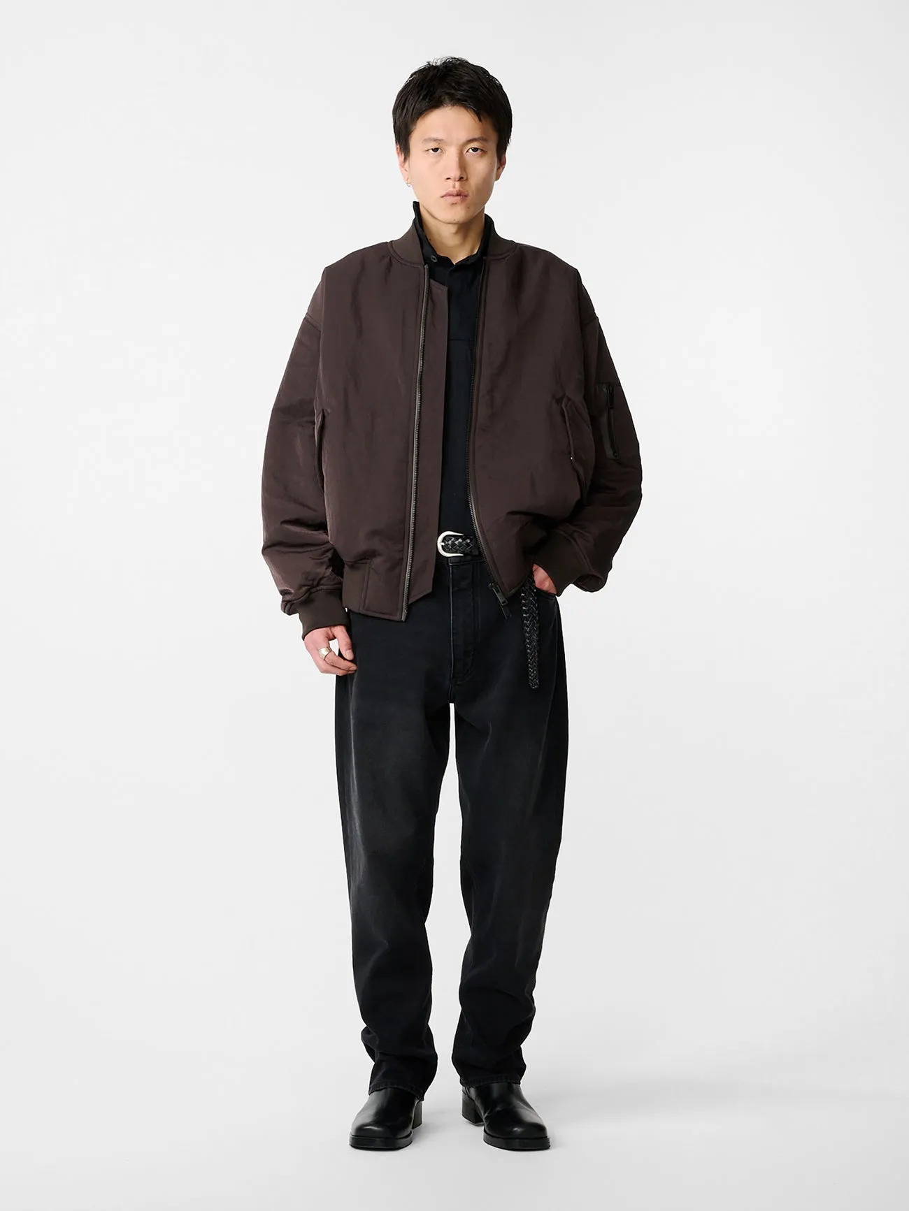 Leroy Jacket in Cocoa sold by Studio Nicholson product image thumbnail 2