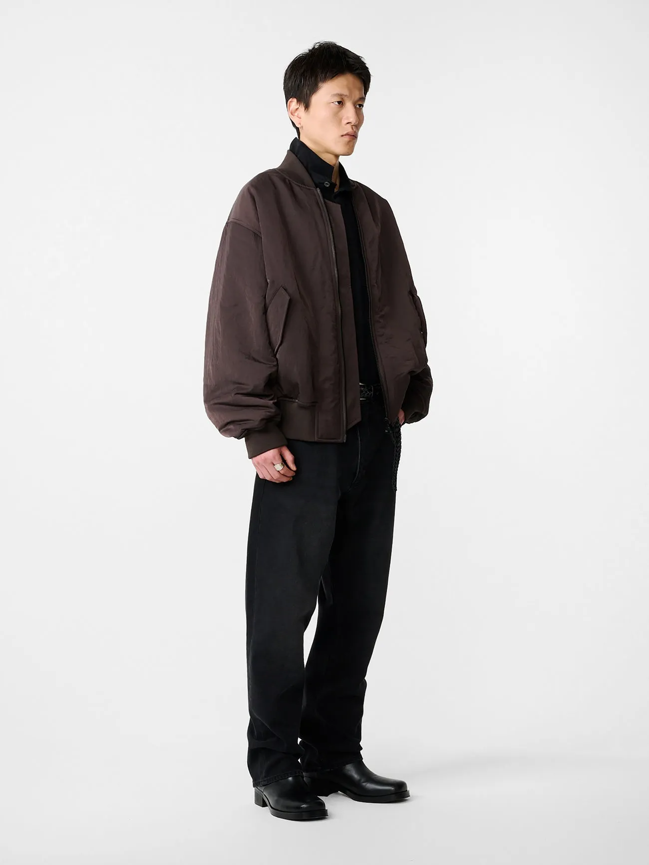 Leroy Jacket in Cocoa sold by Studio Nicholson product image thumbnail 3