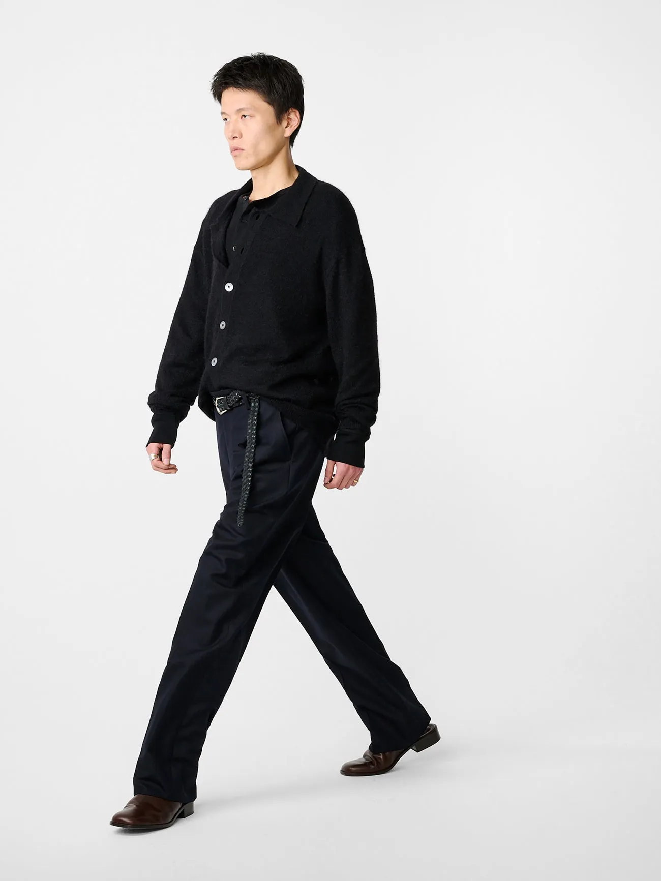 Hamto Kint in Black sold by Studio Nicholson product image thumbnail 4