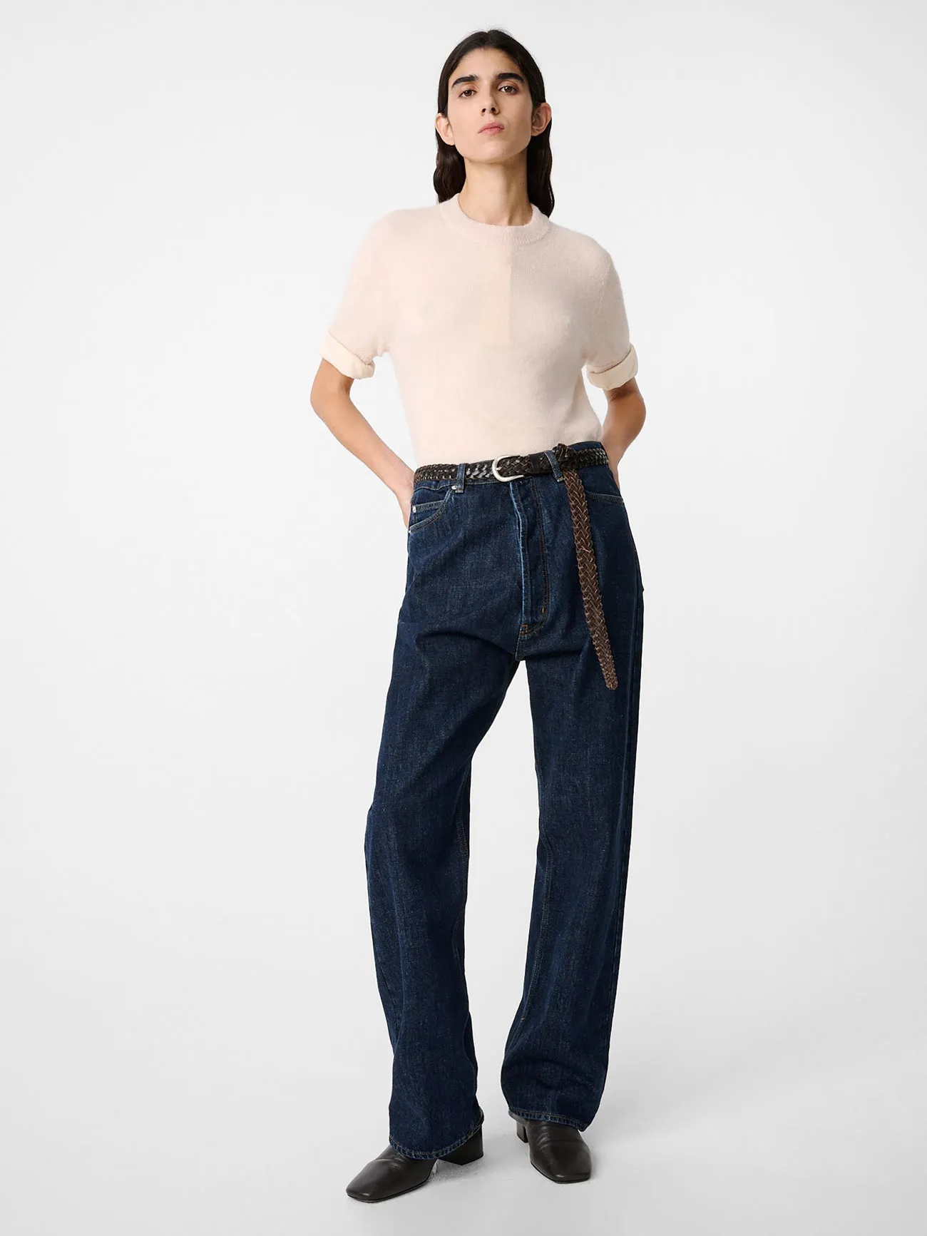 Seren Knit in Plaster sold by Studio Nicholson product image thumbnail 5