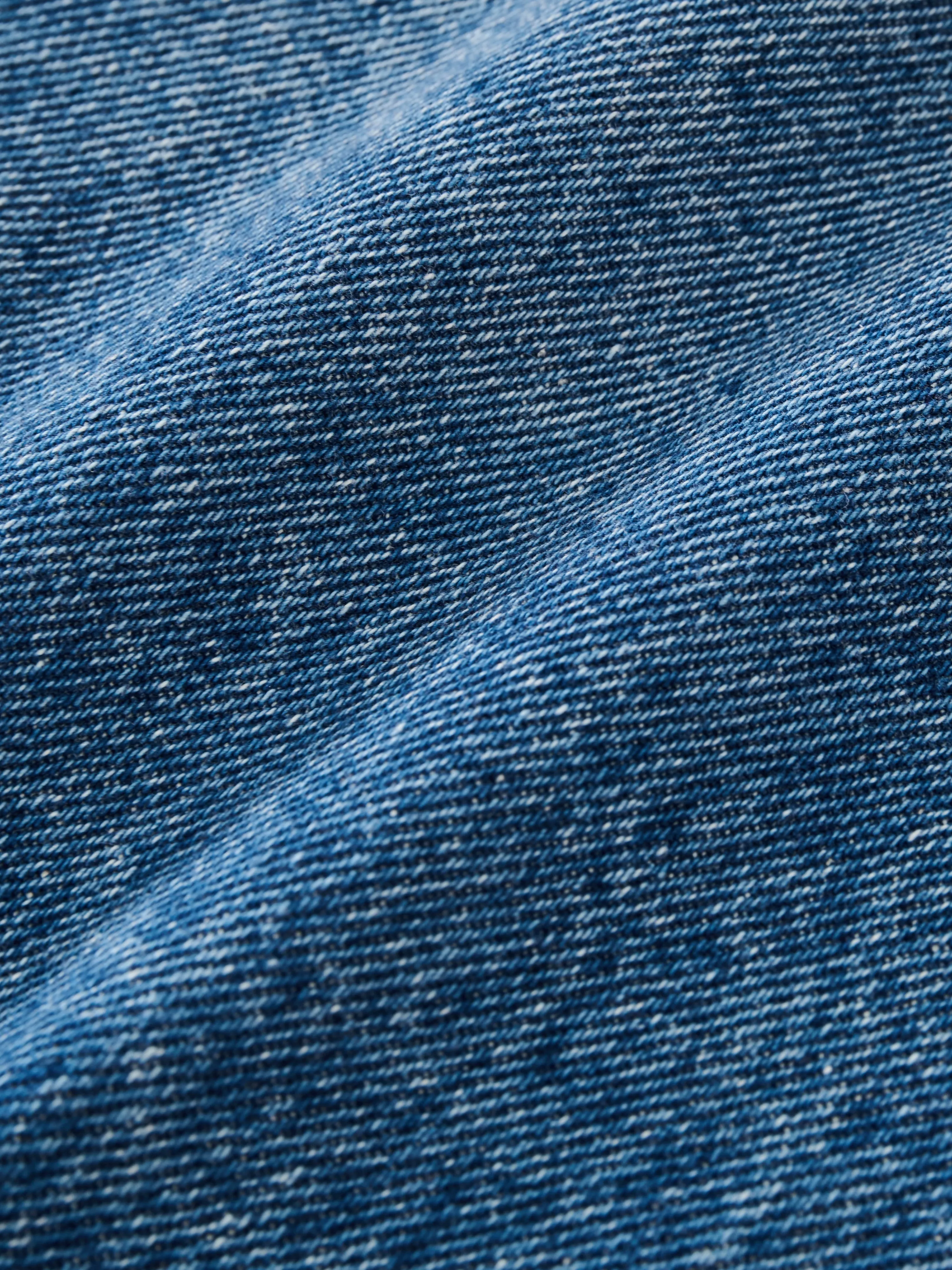 Paso Denim Shirt in Worn Wash Indigo sold by Studio Nicholson product image thumbnail 5