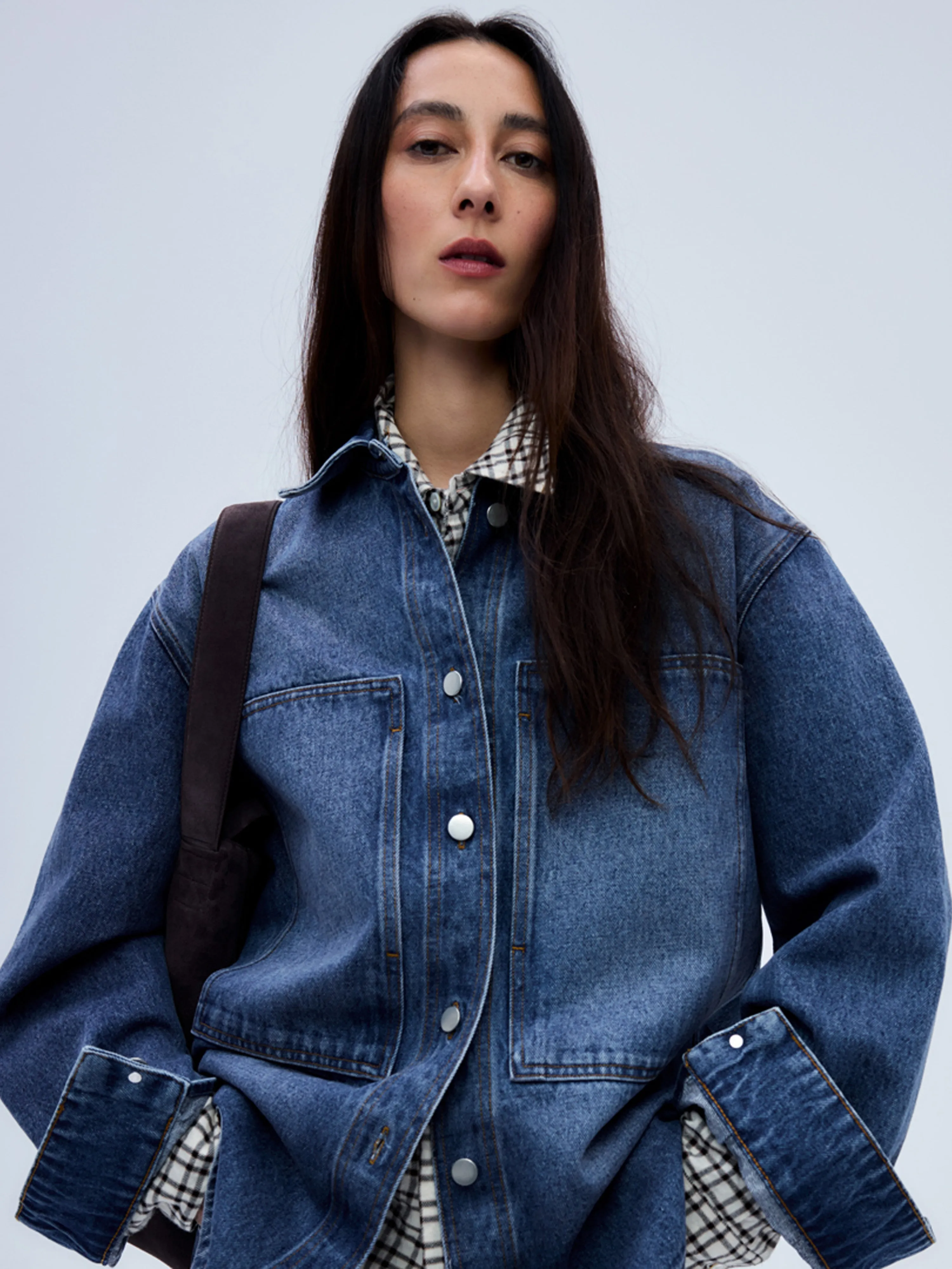 Paso Denim Shirt in Worn Wash Indigo sold by Studio Nicholson product image thumbnail 2