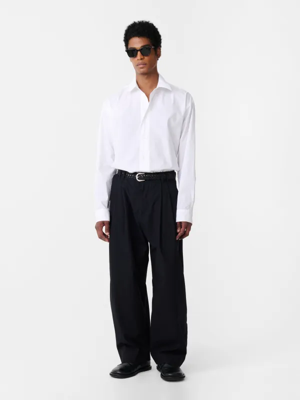 Yale Cotton Pant in Darkest Navy sold by Studio Nicholson
