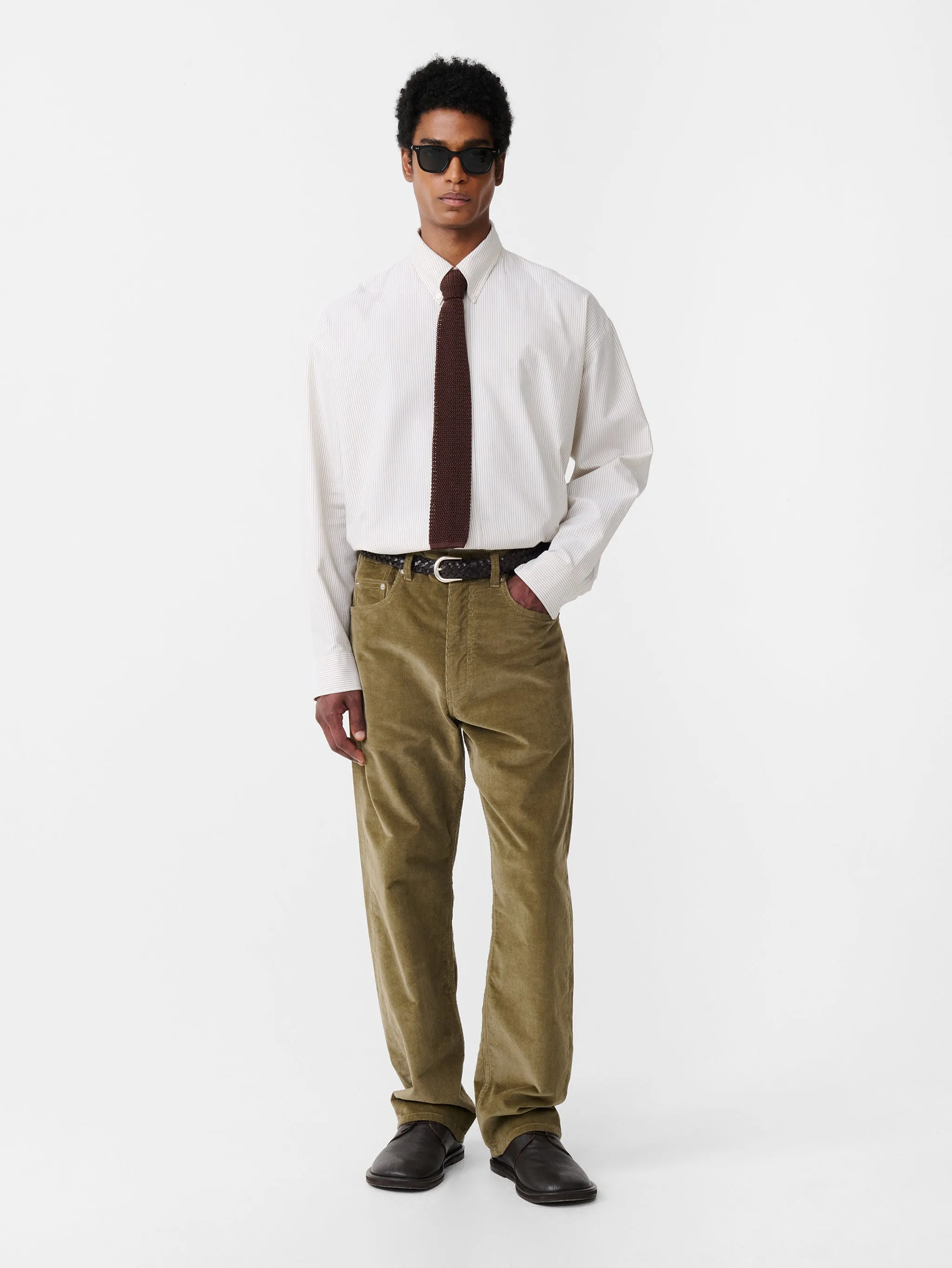 Silk Tie in Espresso sold by Studio Nicholson product image thumbnail 4