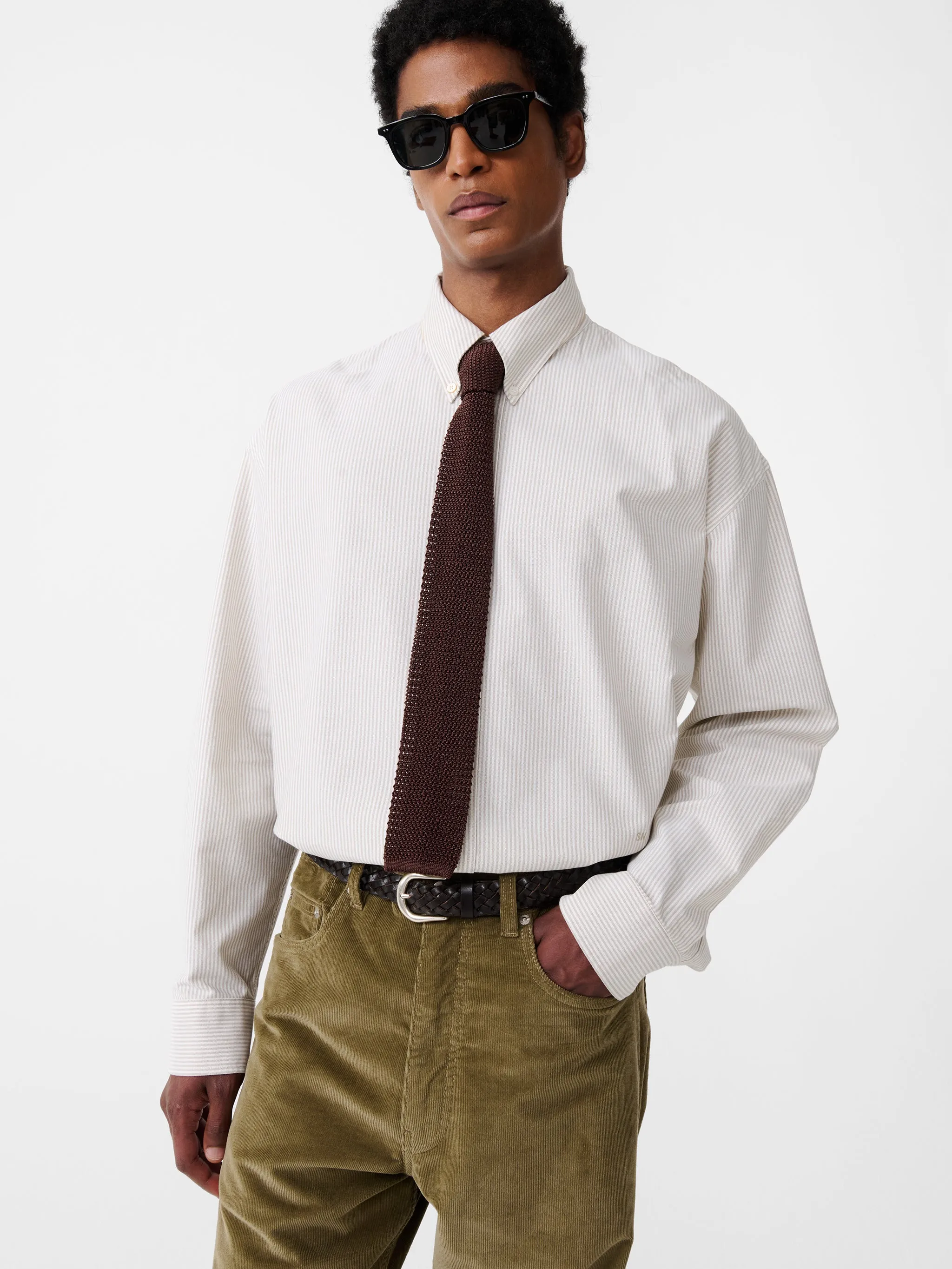 Silk Tie in Espresso sold by Studio Nicholson product image thumbnail 2