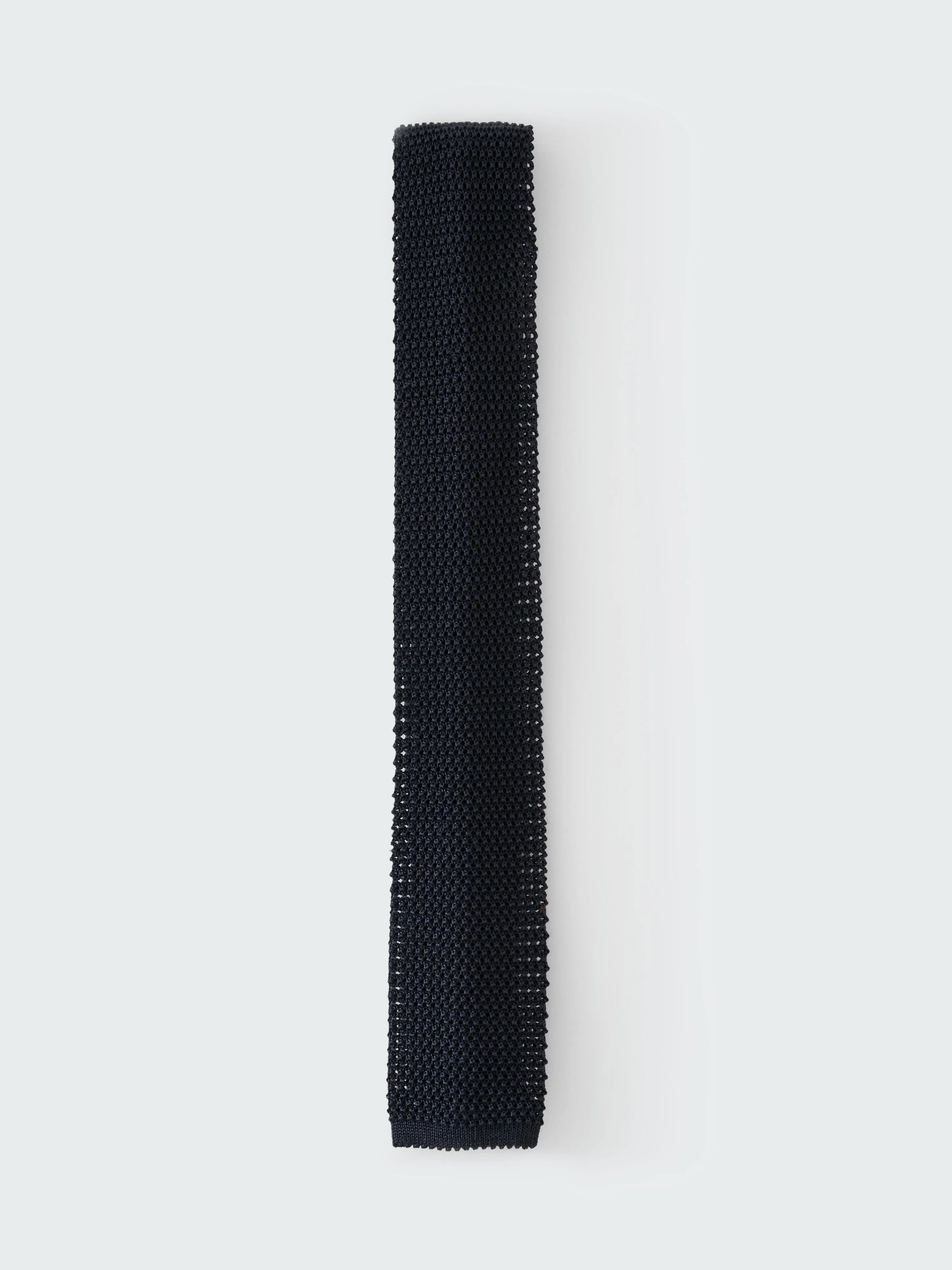 Silk Tie in Darkest Navy sold by Studio Nicholson product image thumbnail 3