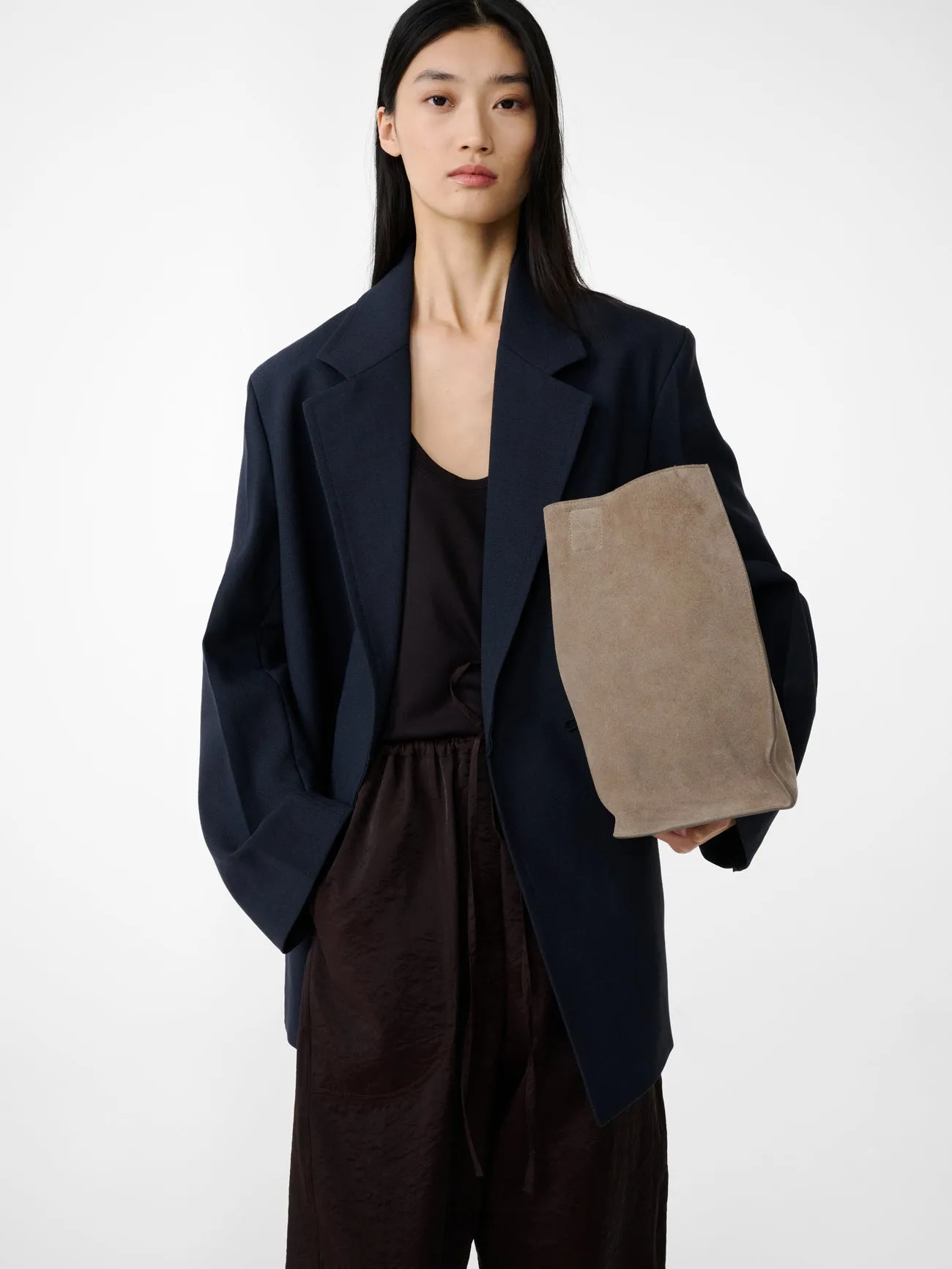 Votan Jersery in Black Grape sold by Studio Nicholson product image thumbnail 3