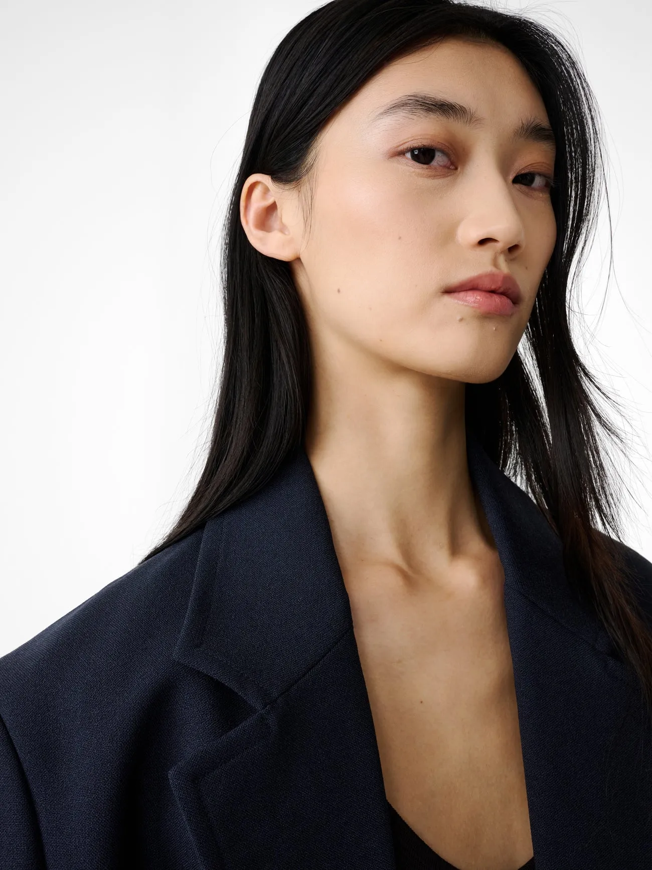 Votan Jersery in Black Grape sold by Studio Nicholson product image thumbnail 5