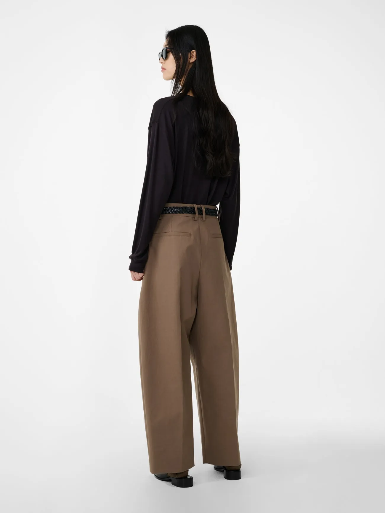 Simmons Jersey in Black Grape sold by Studio Nicholson product image thumbnail 3