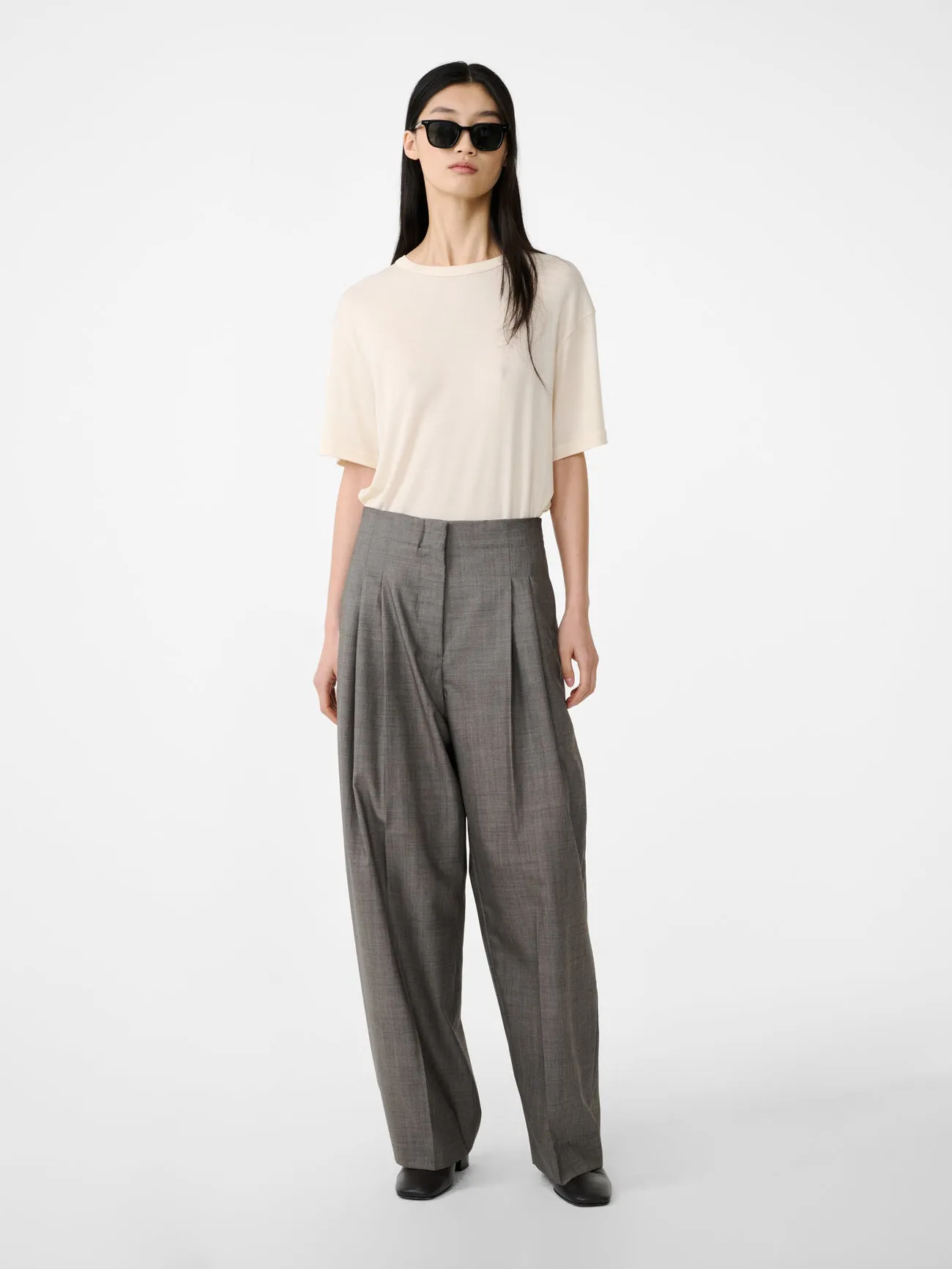 Rond T-Shirt in Canvas sold by Studio Nicholson product image thumbnail 2