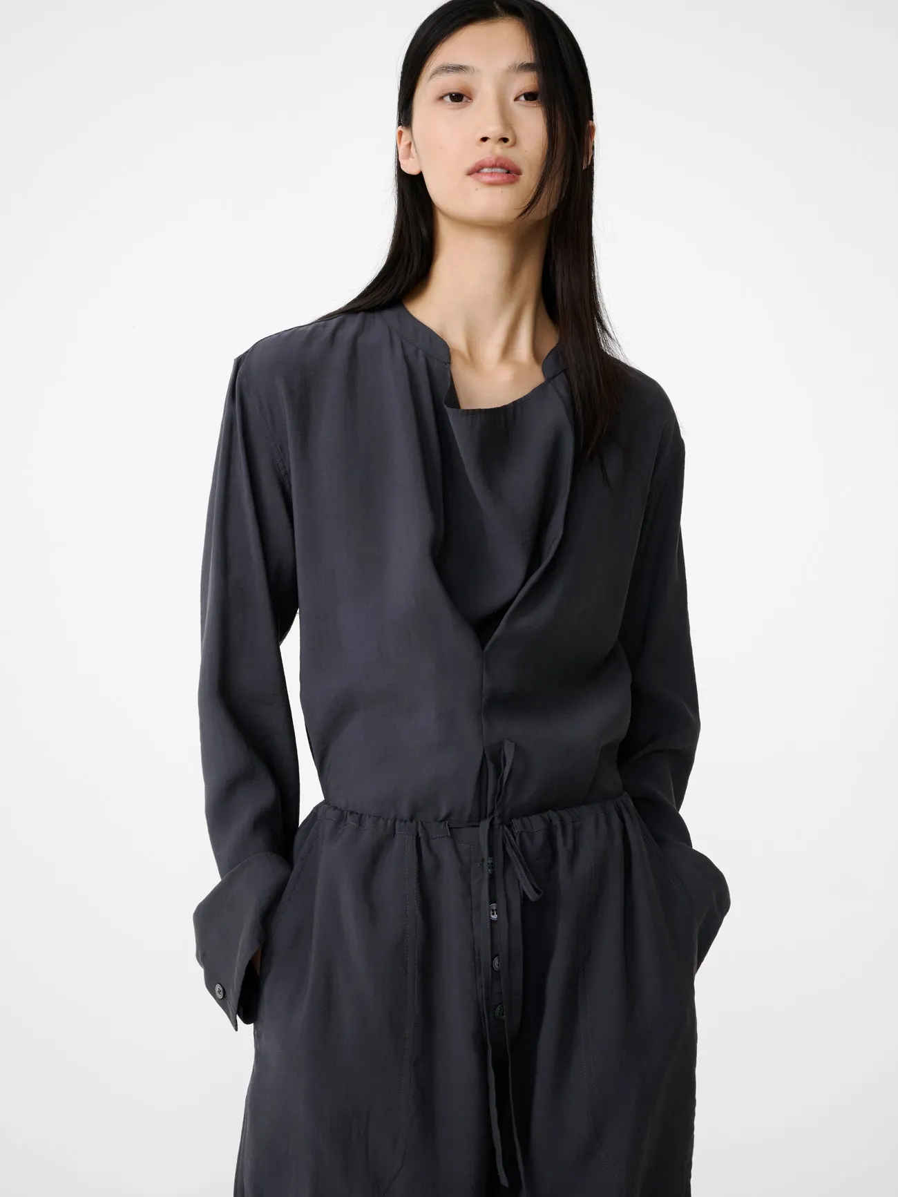 Pampa Top in Coal sold by Studio Nicholson