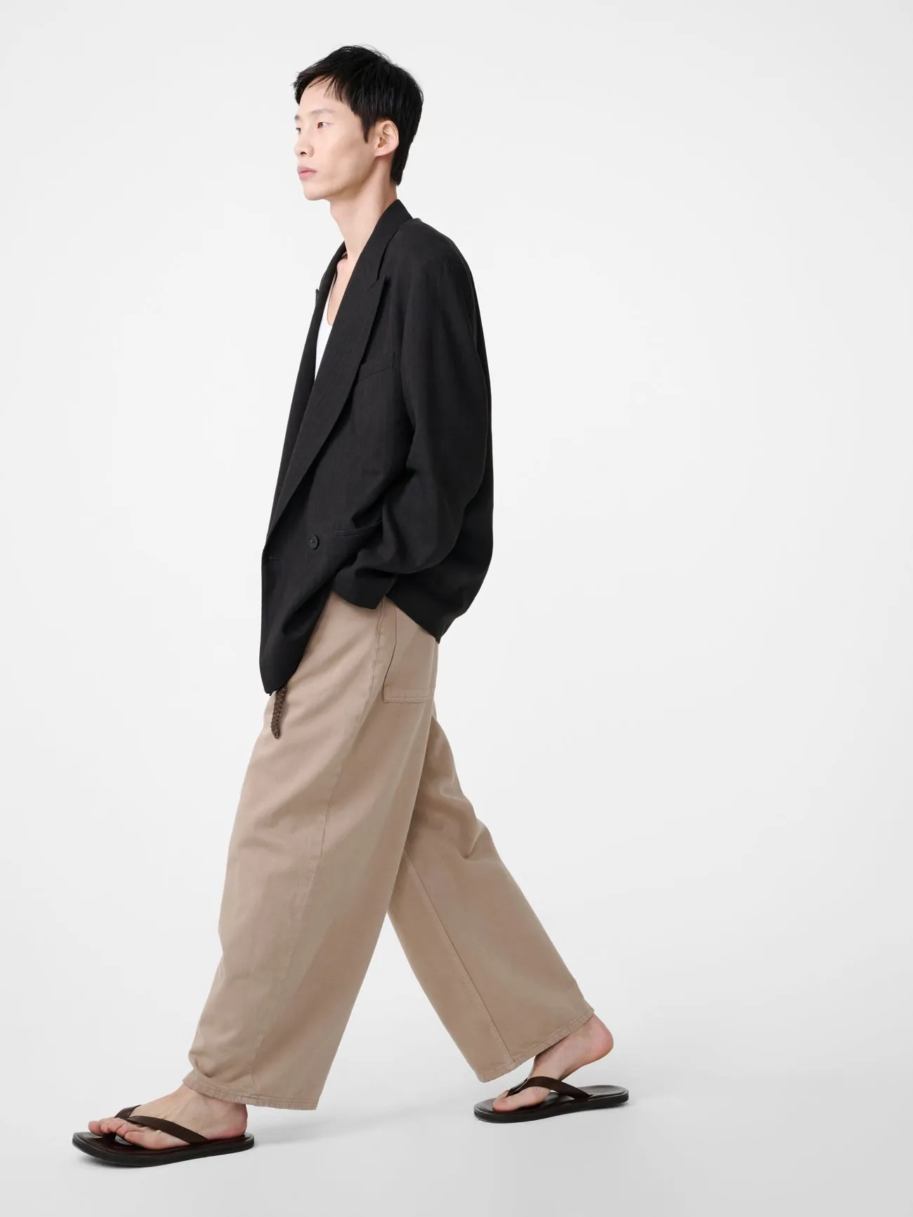 Razim Jersey in Parchment sold by Studio Nicholson product image thumbnail 3