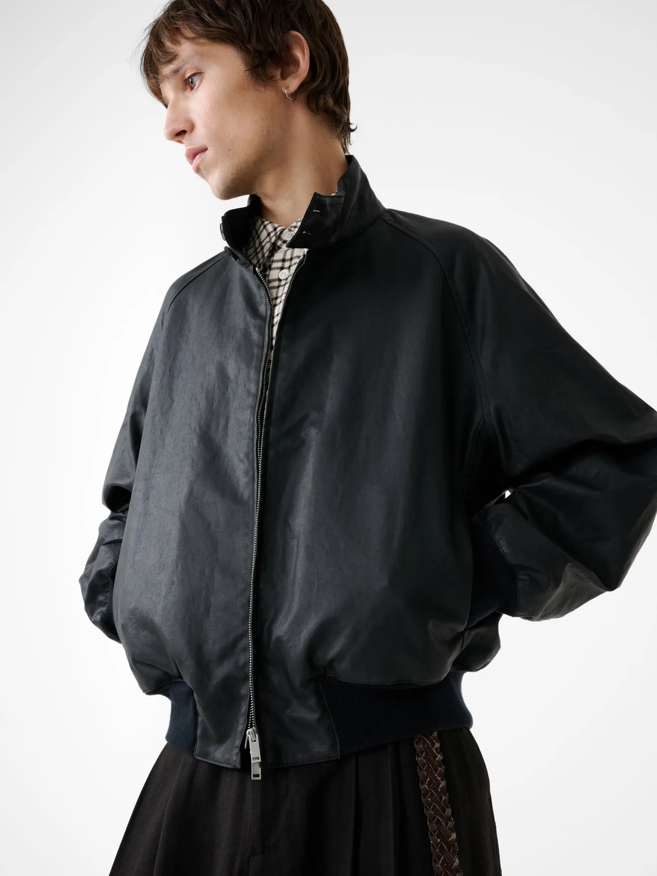 Over Jacket in Coal sold by Studio Nicholson product image thumbnail 5