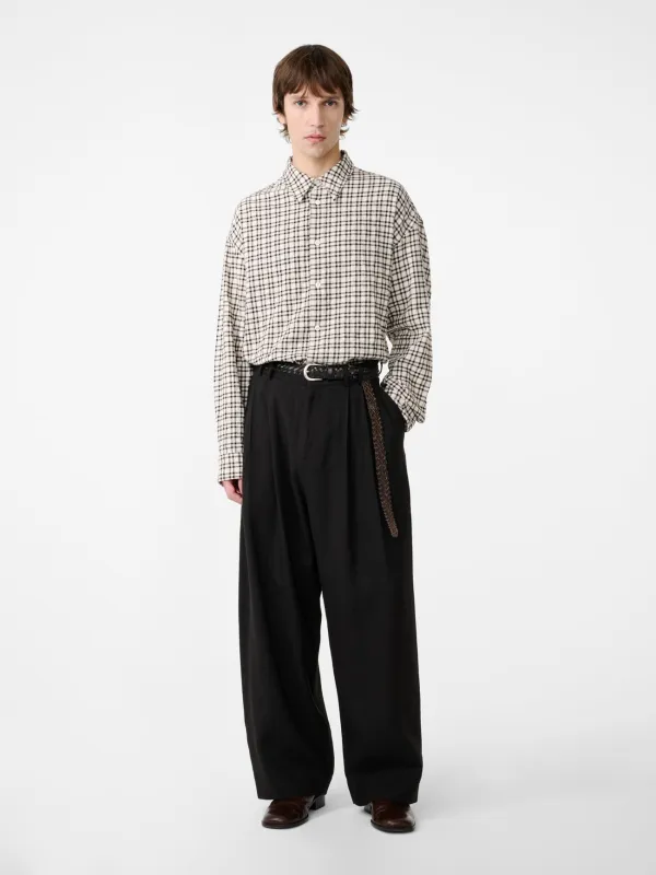 Line Pant in Espresso sold by Studio Nicholson