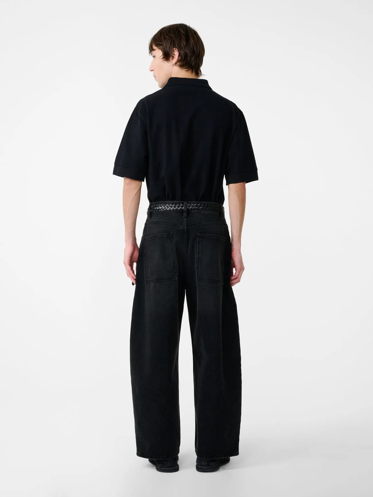 Balaton Jersey in Washed Black sold by Studio Nicholson product image thumbnail 4